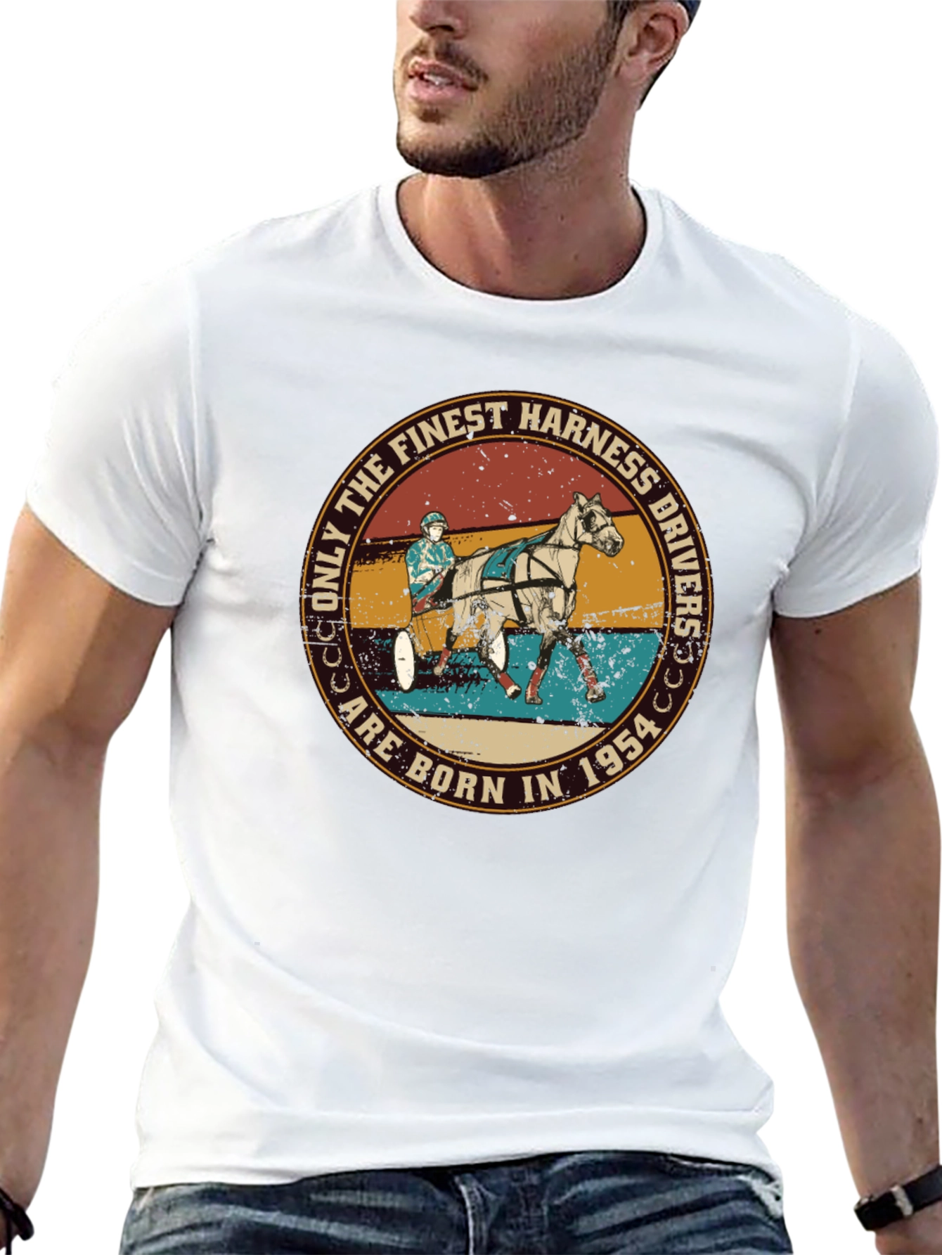 Finest Harness Drivers Born in 1954 T-Shirt