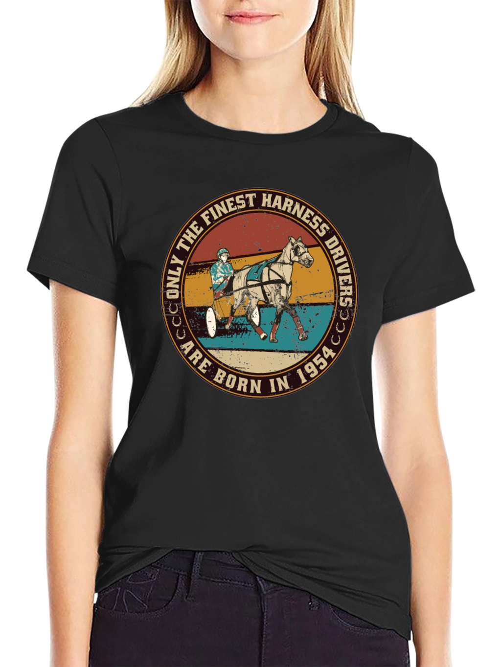 Finest Harness Drivers Born in 1954 T-Shirt