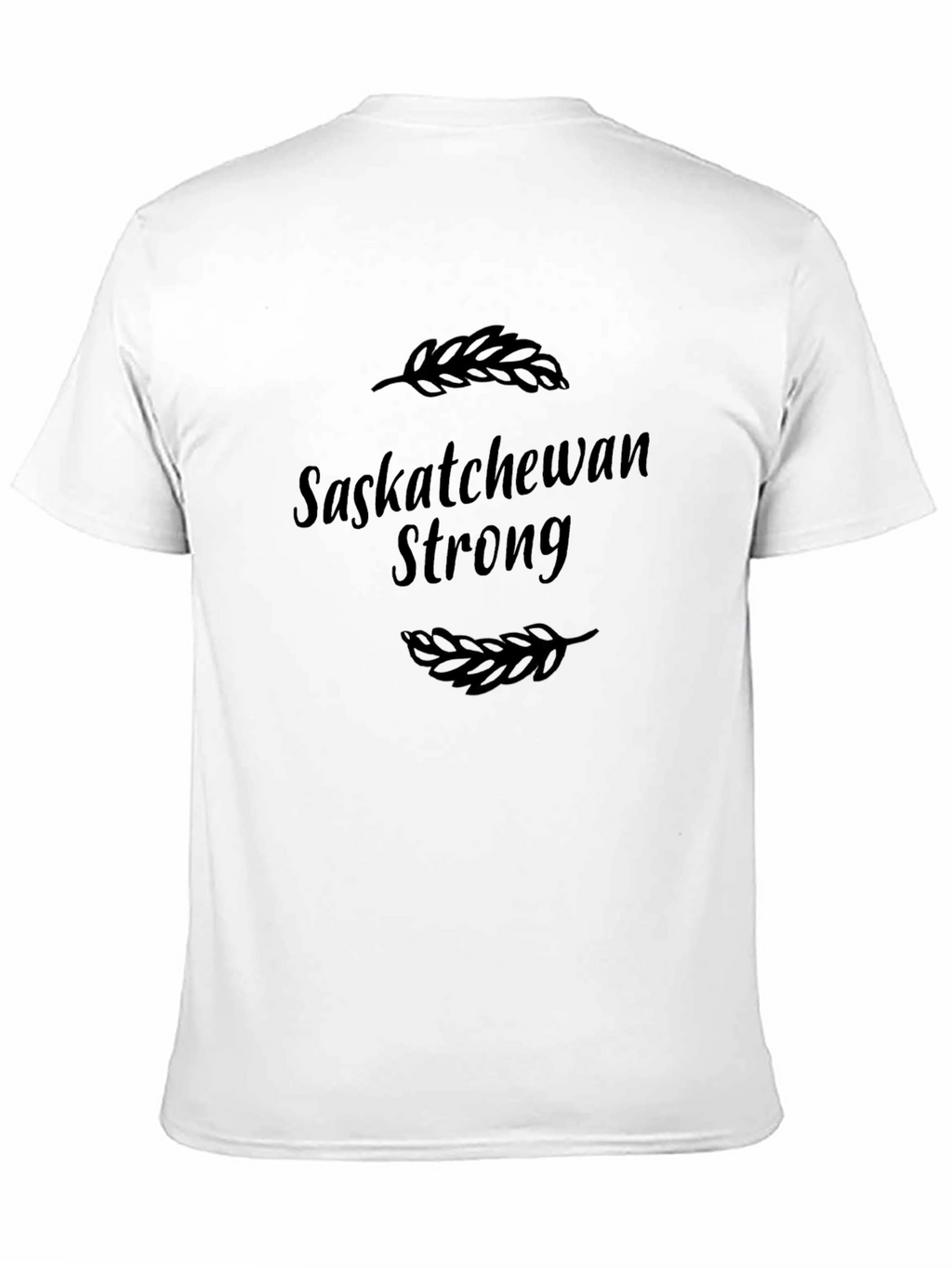 Saskatchewan Strong Black Graphic Tee