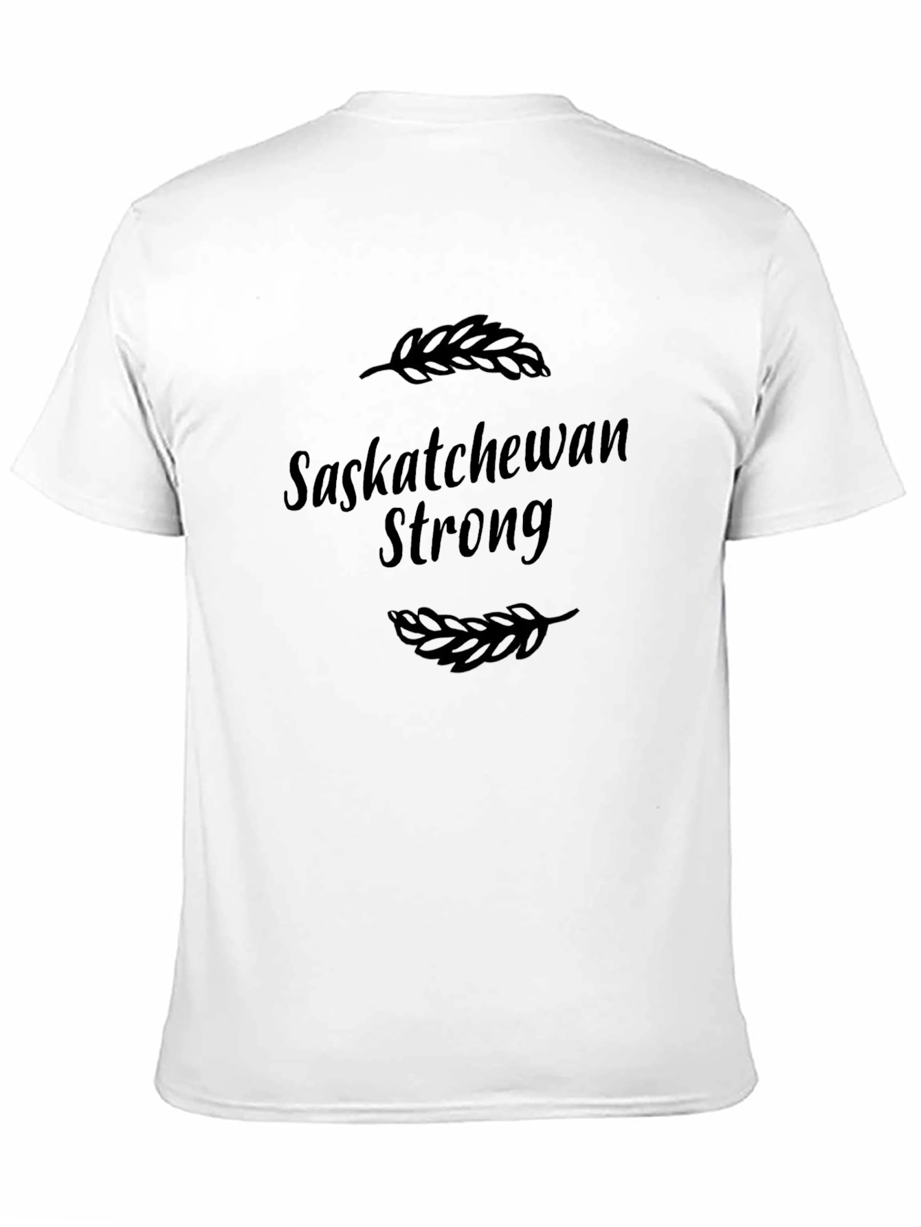 Saskatchewan Strong Black Graphic Tee