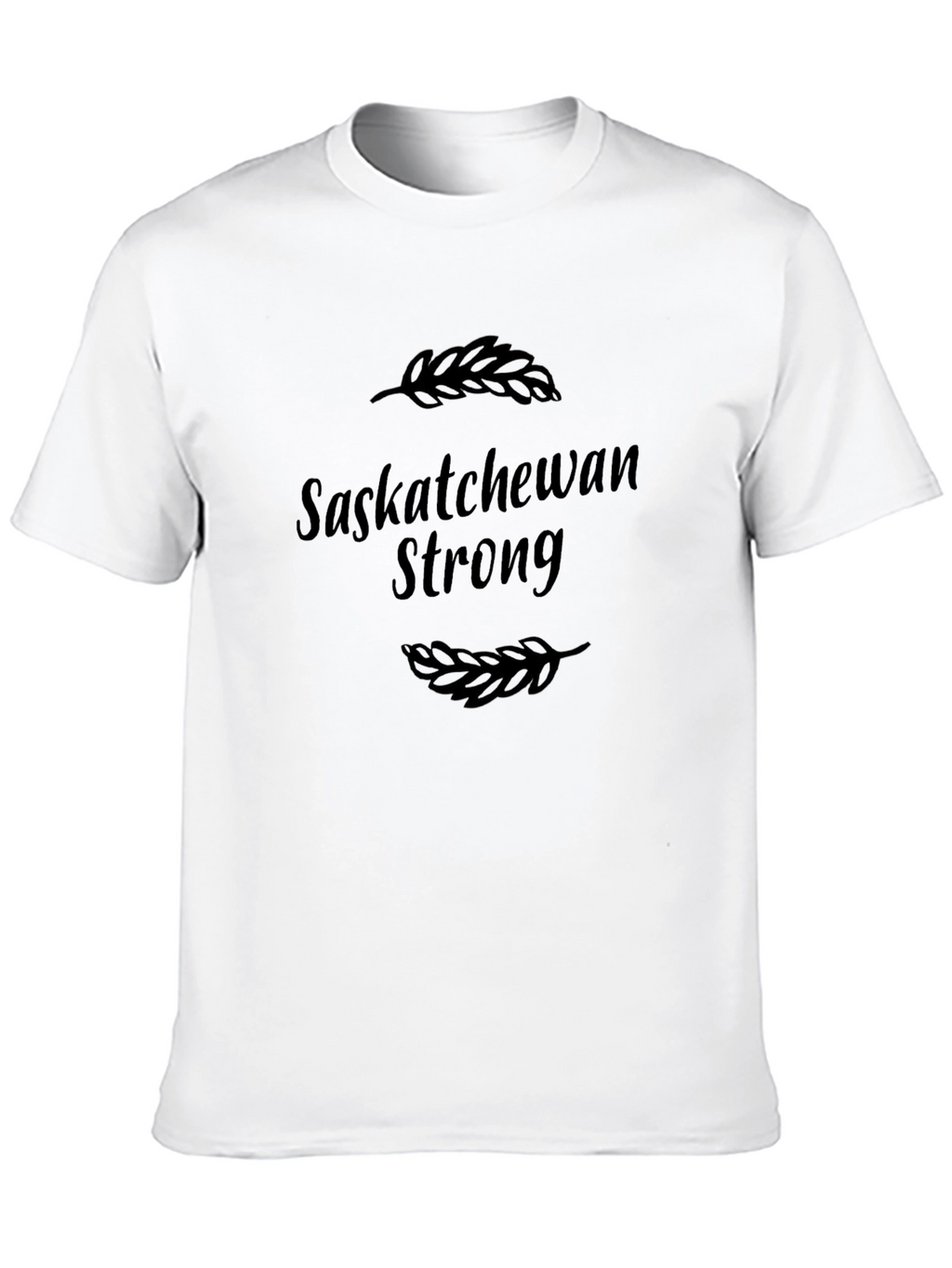 Saskatchewan Strong Black Graphic Tee