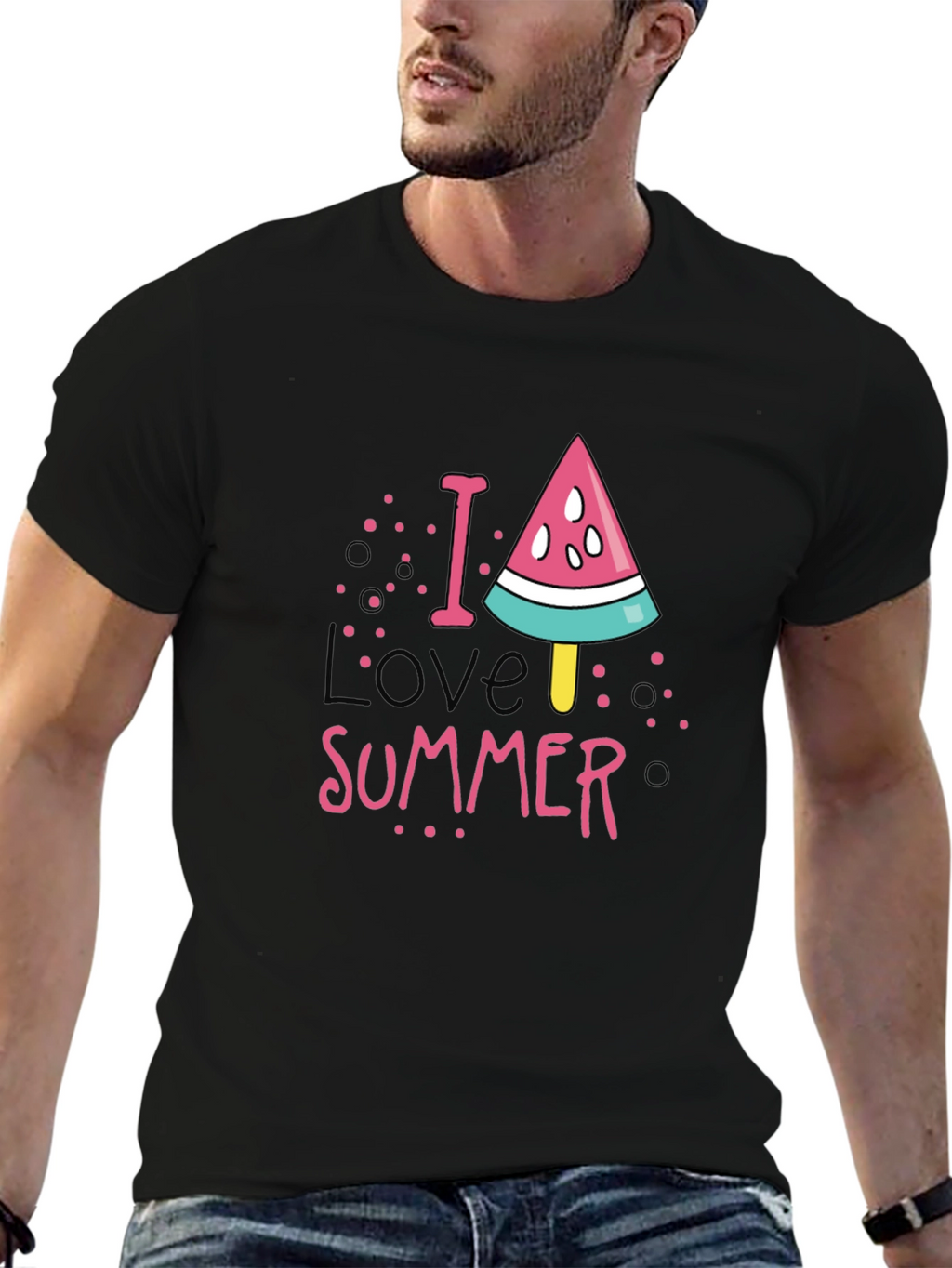 I Love Summer Watermelon T-Shirt