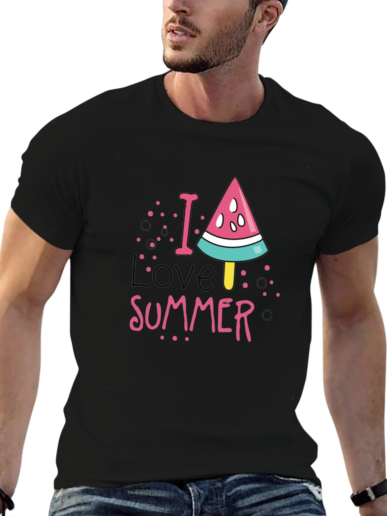 I Love Summer Watermelon T-Shirt