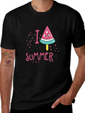 I Love Summer Watermelon T-Shirt