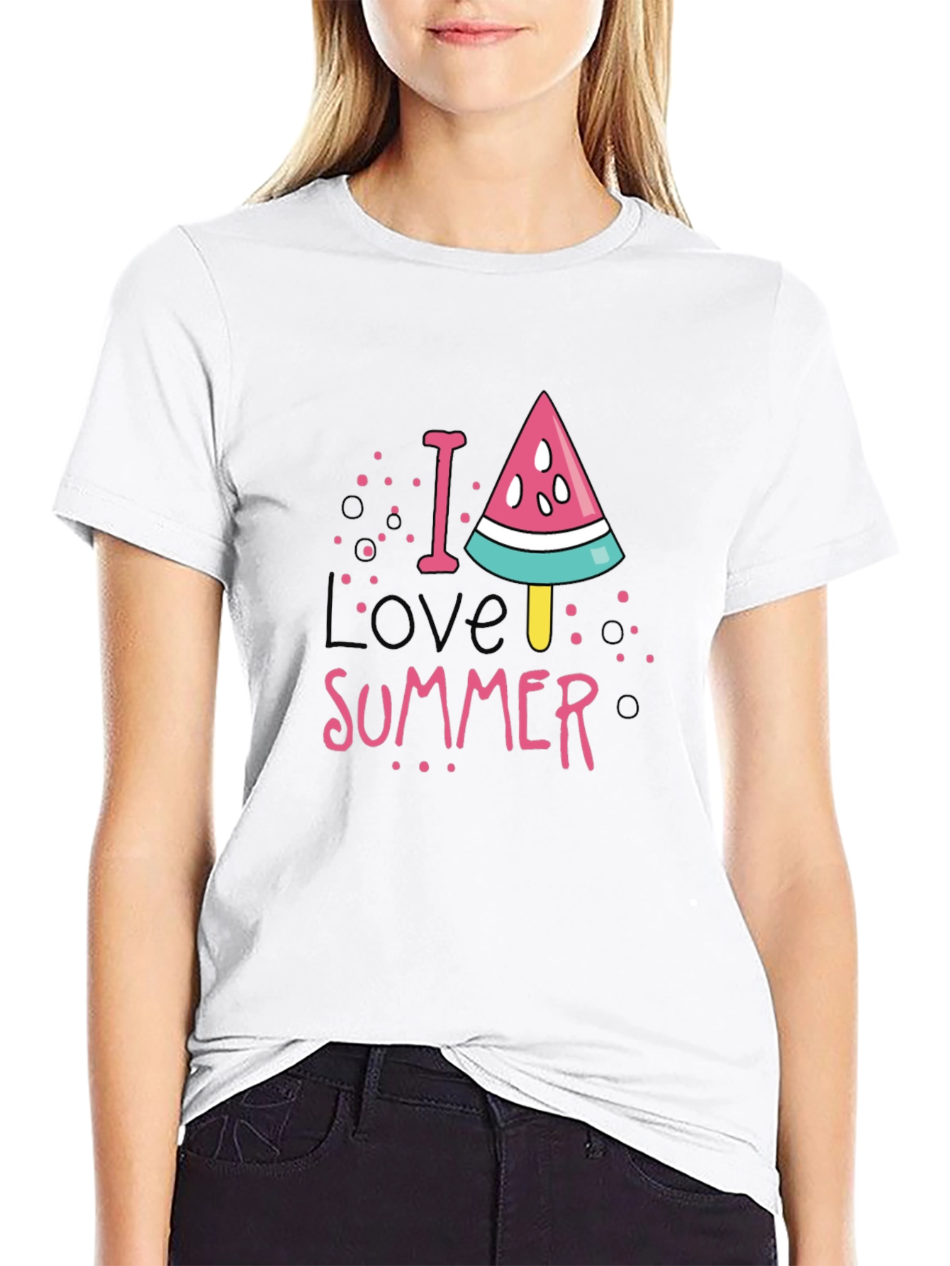 I Love Summer Watermelon T-Shirt