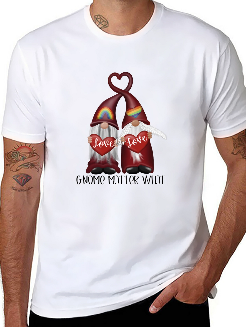 Love is Love Gnome T-Shirt - Pride Apparel