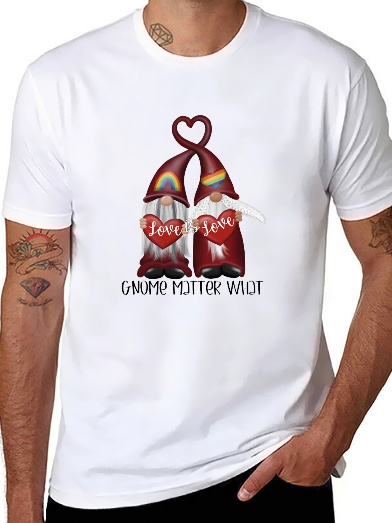 Love is Love Gnome T-Shirt - Pride Apparel