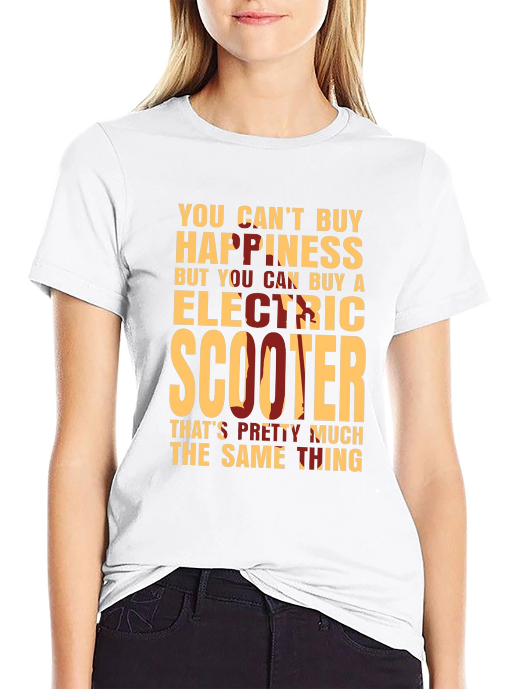 Electric Scooter Happiness T-Shirt - Buy Now!