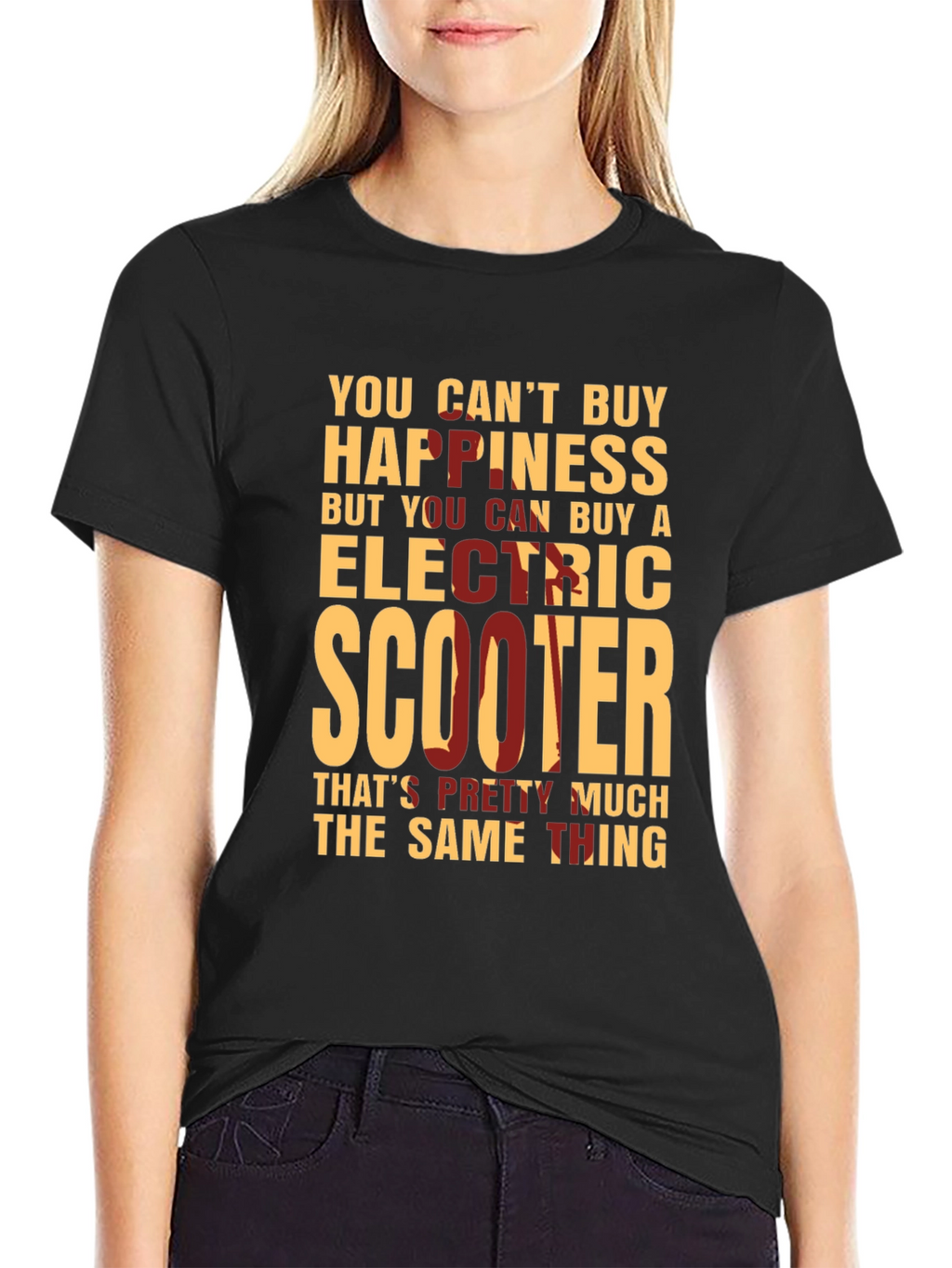 Electric Scooter Happiness T-Shirt - Buy Now!