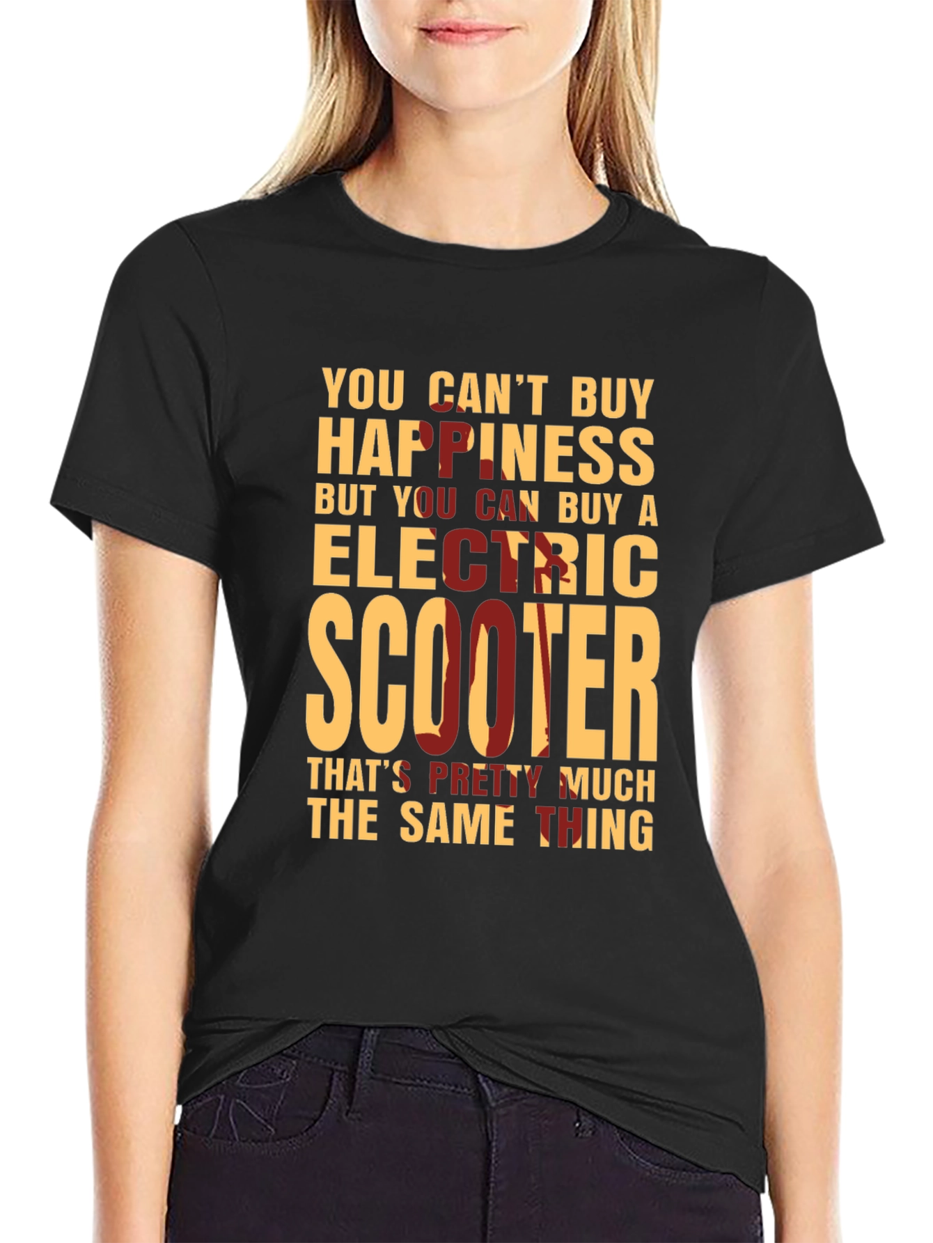 Electric Scooter Happiness T-Shirt - Buy Now!