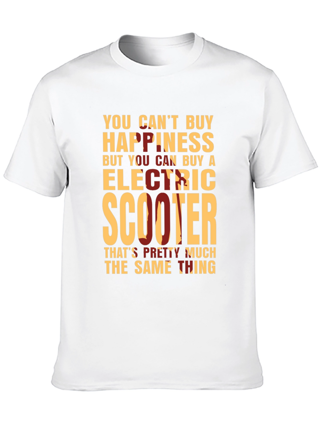 Electric Scooter Happiness T-Shirt - Buy Now!