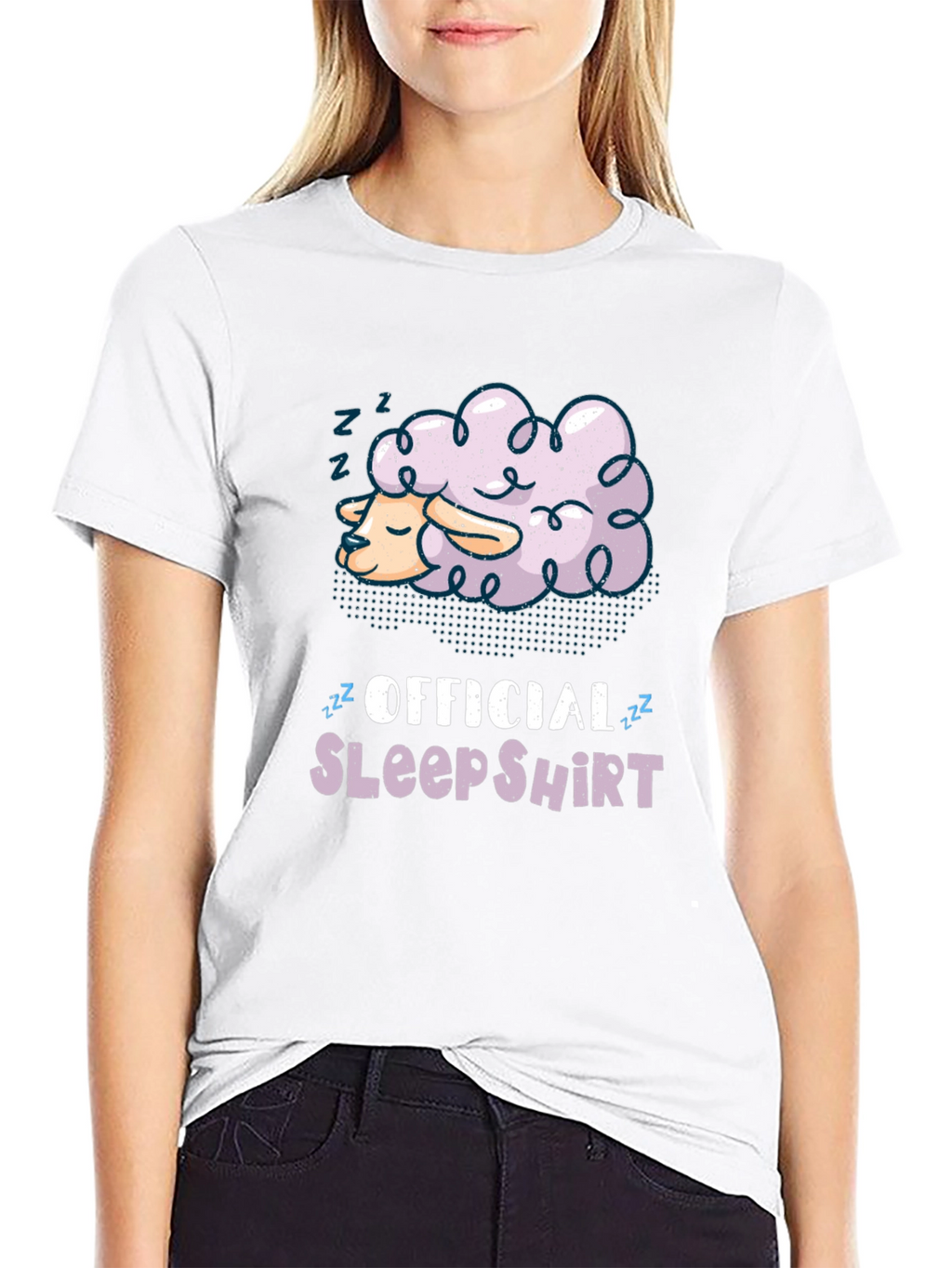 Official Sleep Shirt Funny Sheep T-Shirt