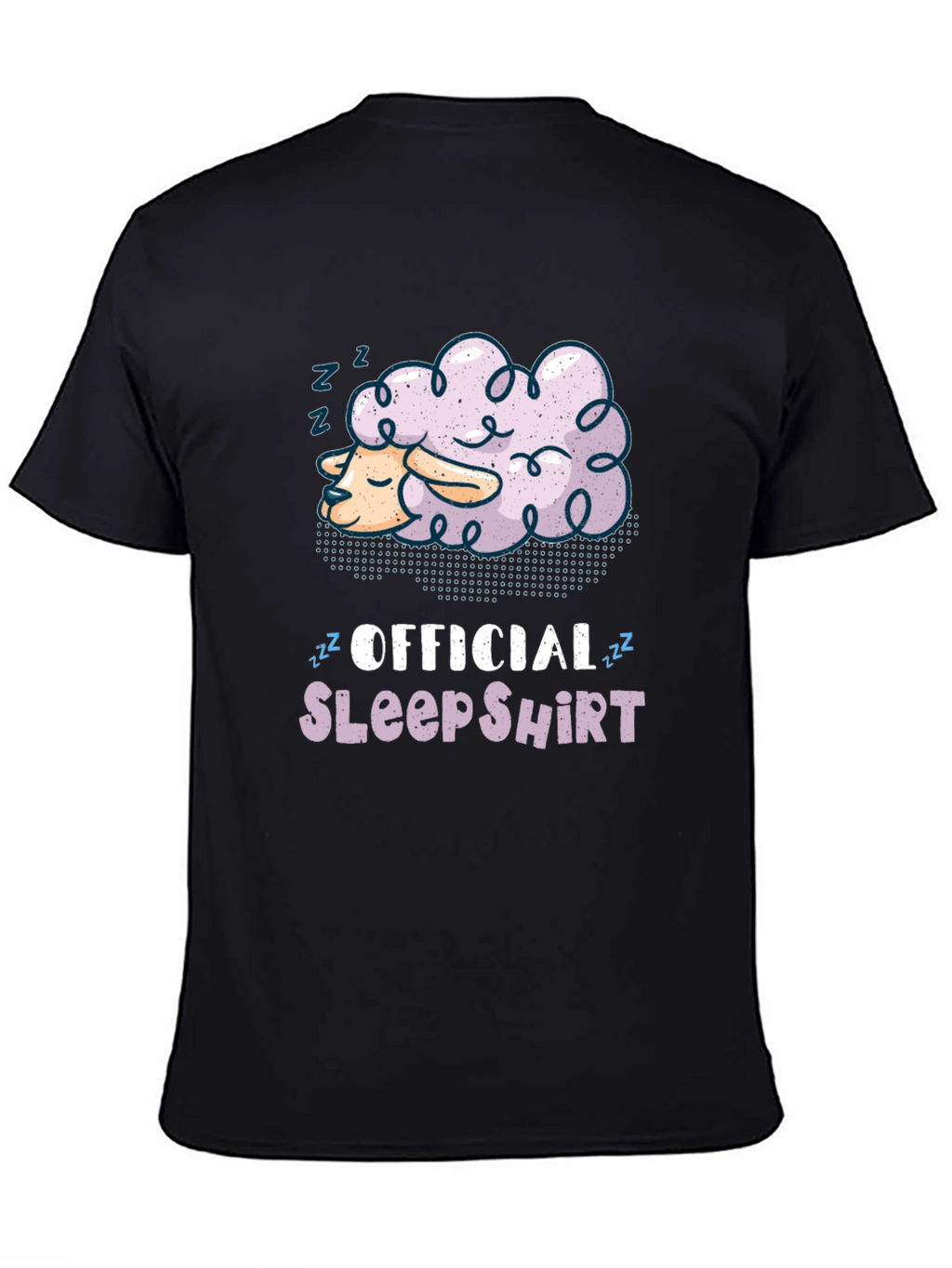 Official Sleep Shirt Funny Sheep T-Shirt