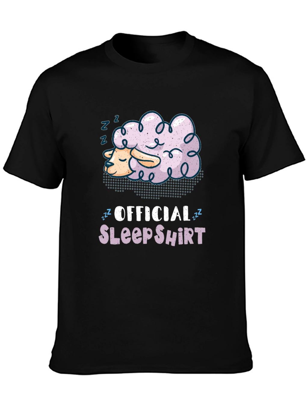 Official Sleep Shirt Funny Sheep T-Shirt