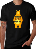 Funny Bear Graphic T-Shirt