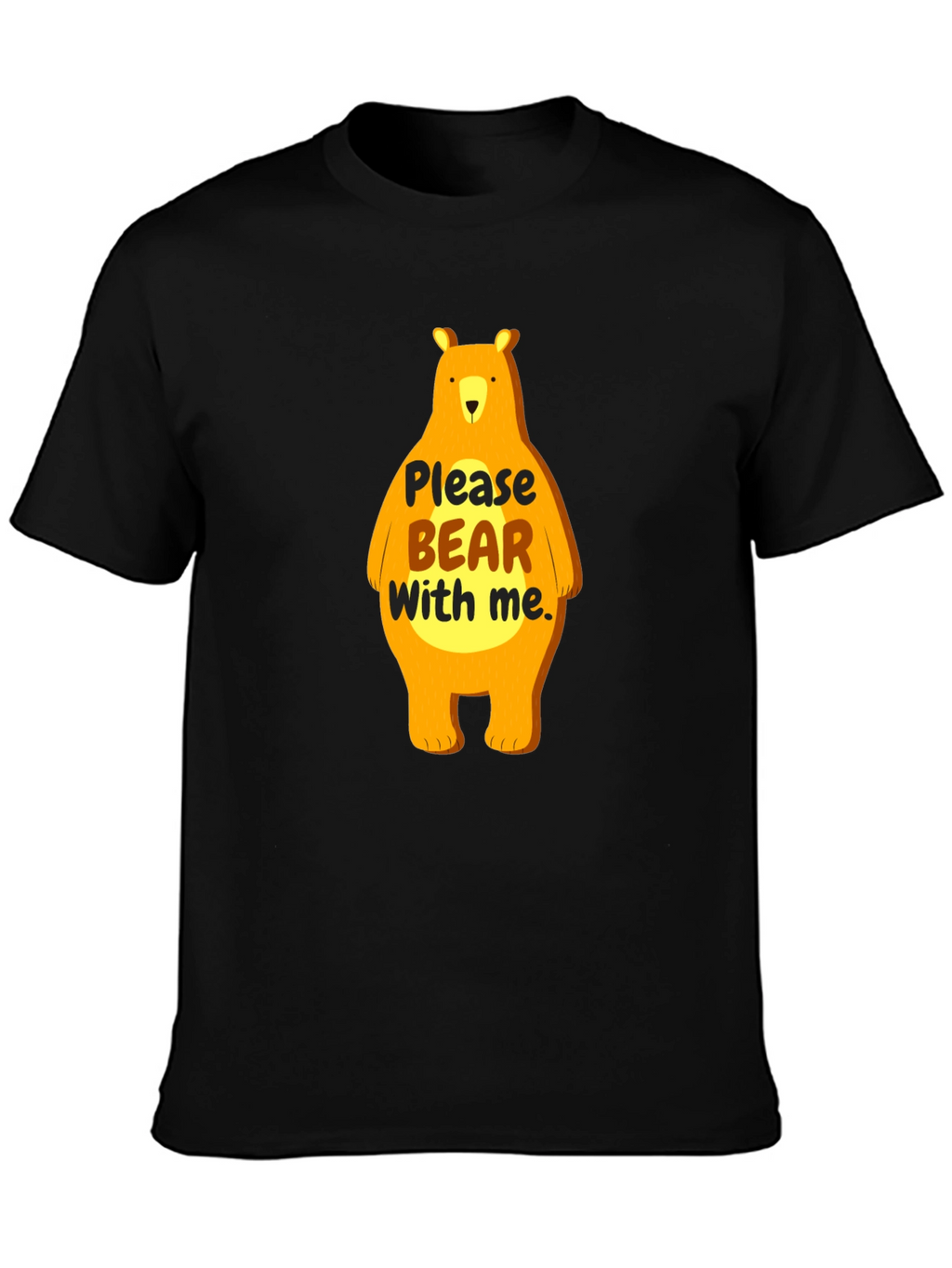 Funny Bear Graphic T-Shirt