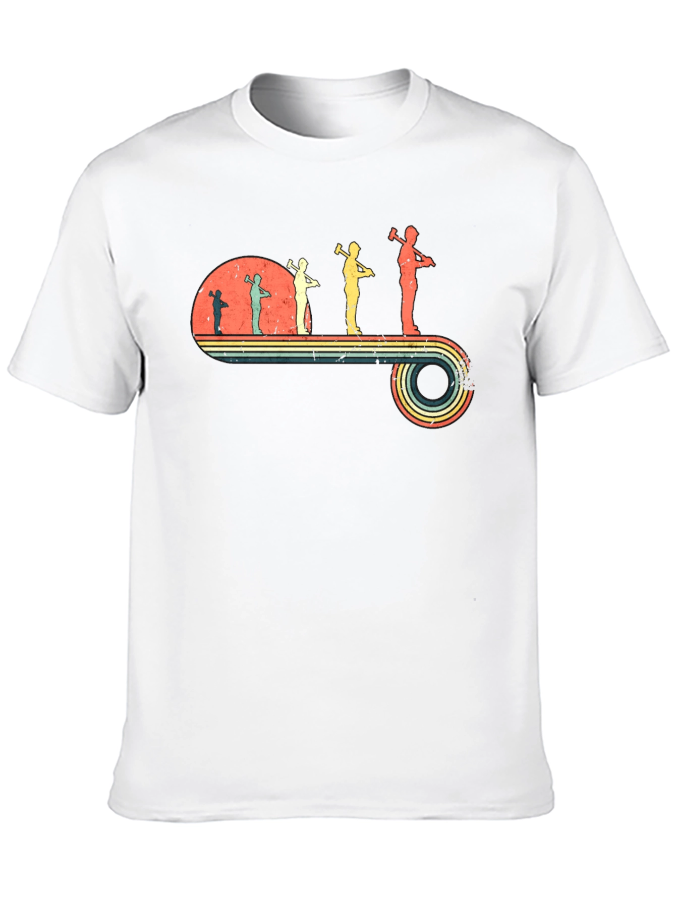 Retro Construction Evolution T-Shirt