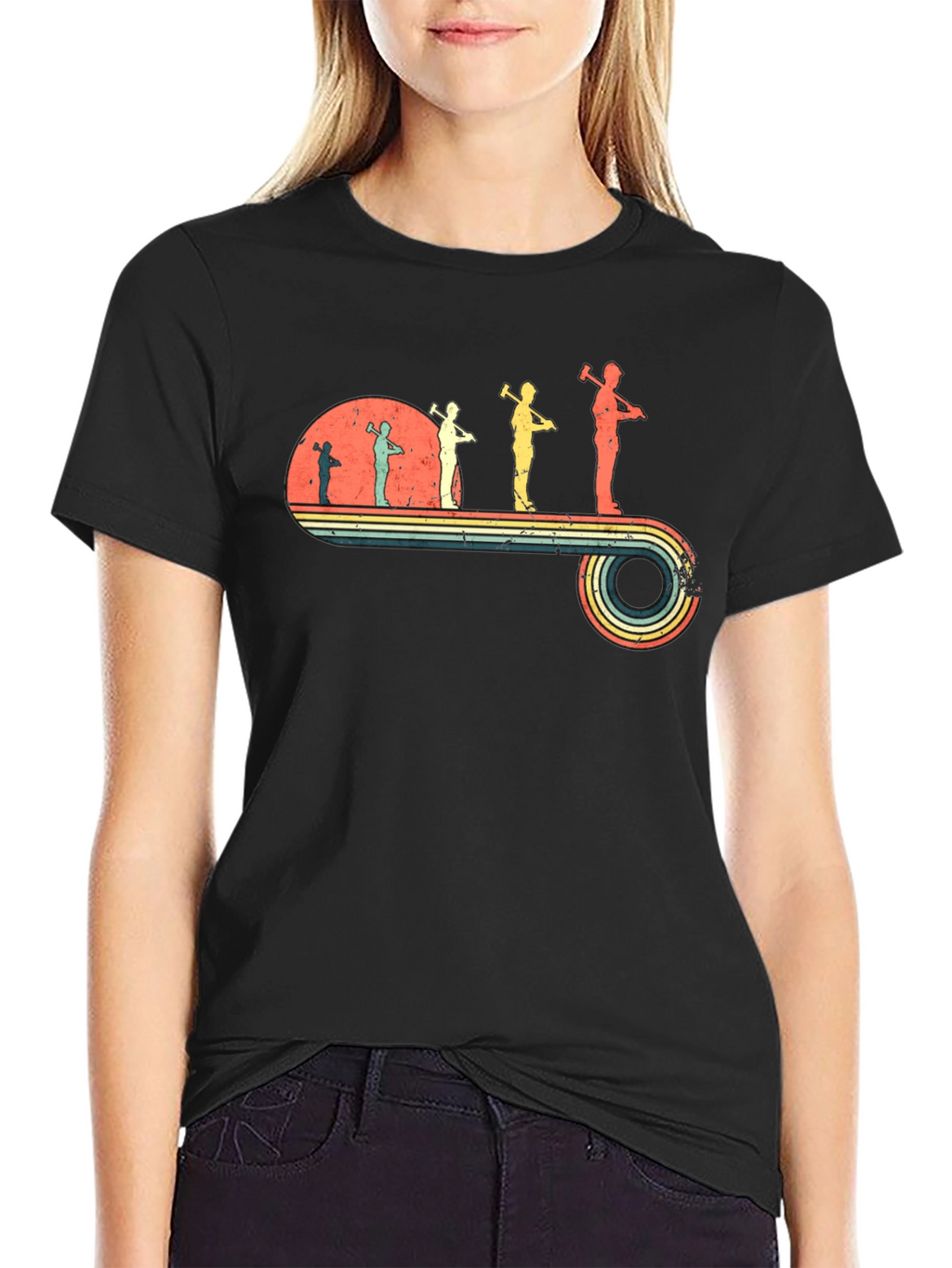 Retro Construction Evolution T-Shirt