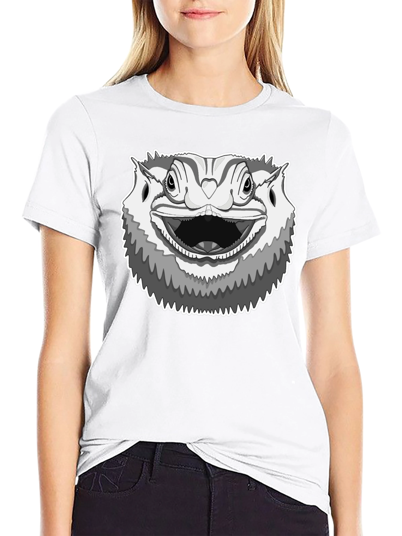 Bearded Dragon Graphic Tee - Cool Reptile Lover Shirt