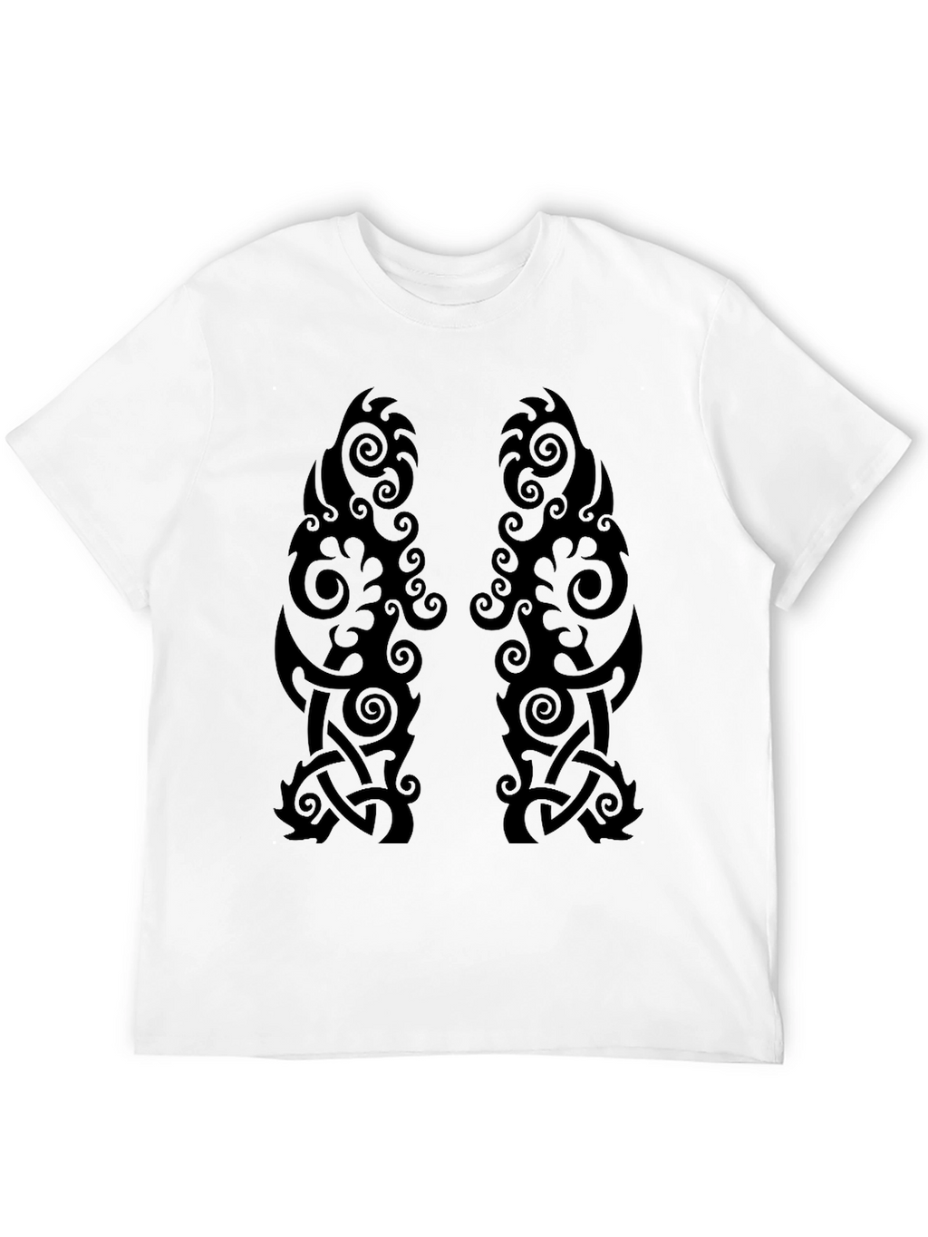 Black Celtic Knot Graphic T-Shirt
