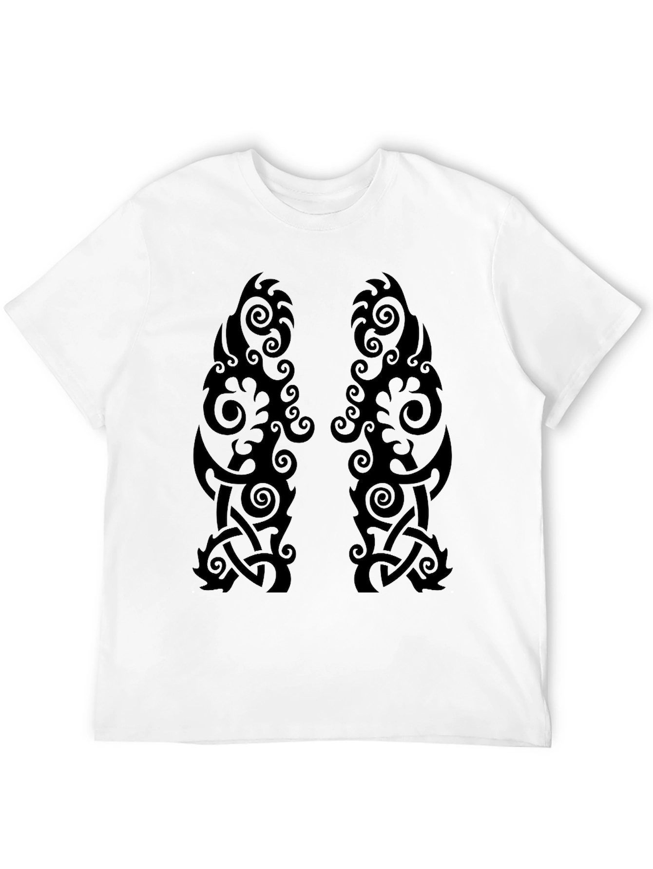 Black Celtic Knot Graphic T-Shirt
