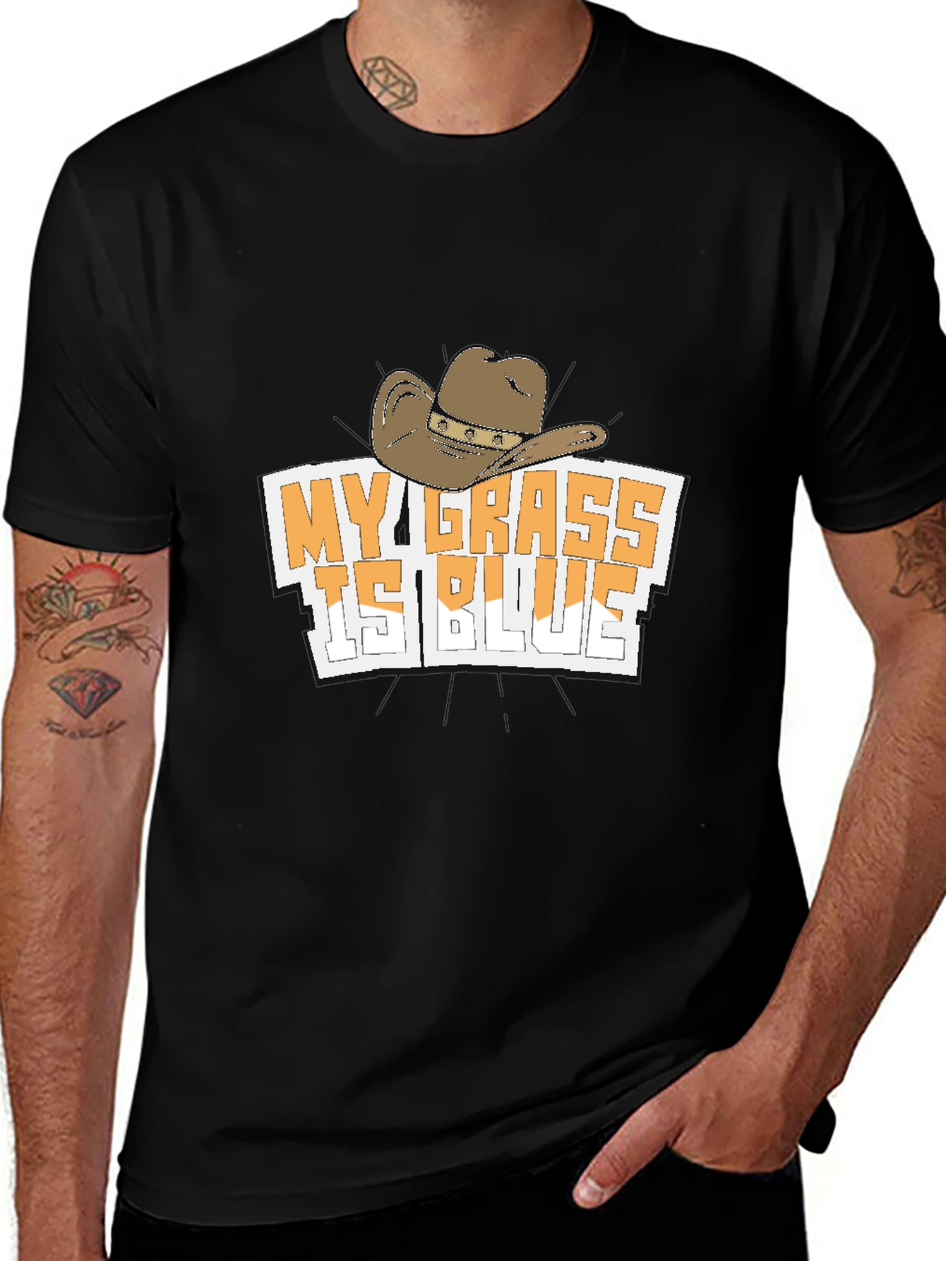 My Grass Is Blue Graphic T-Shirt