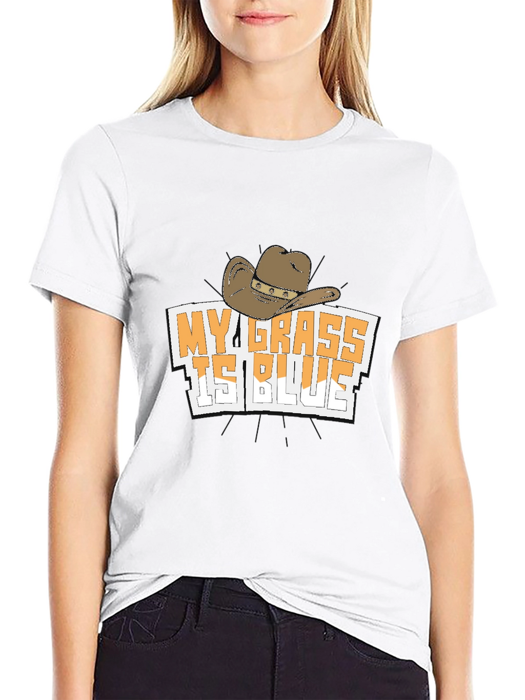 My Grass Is Blue Graphic T-Shirt