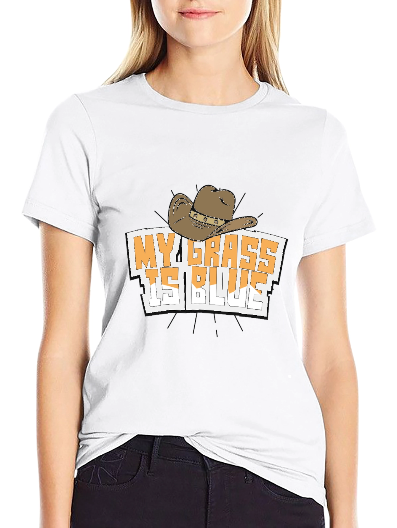 My Grass Is Blue Graphic T-Shirt