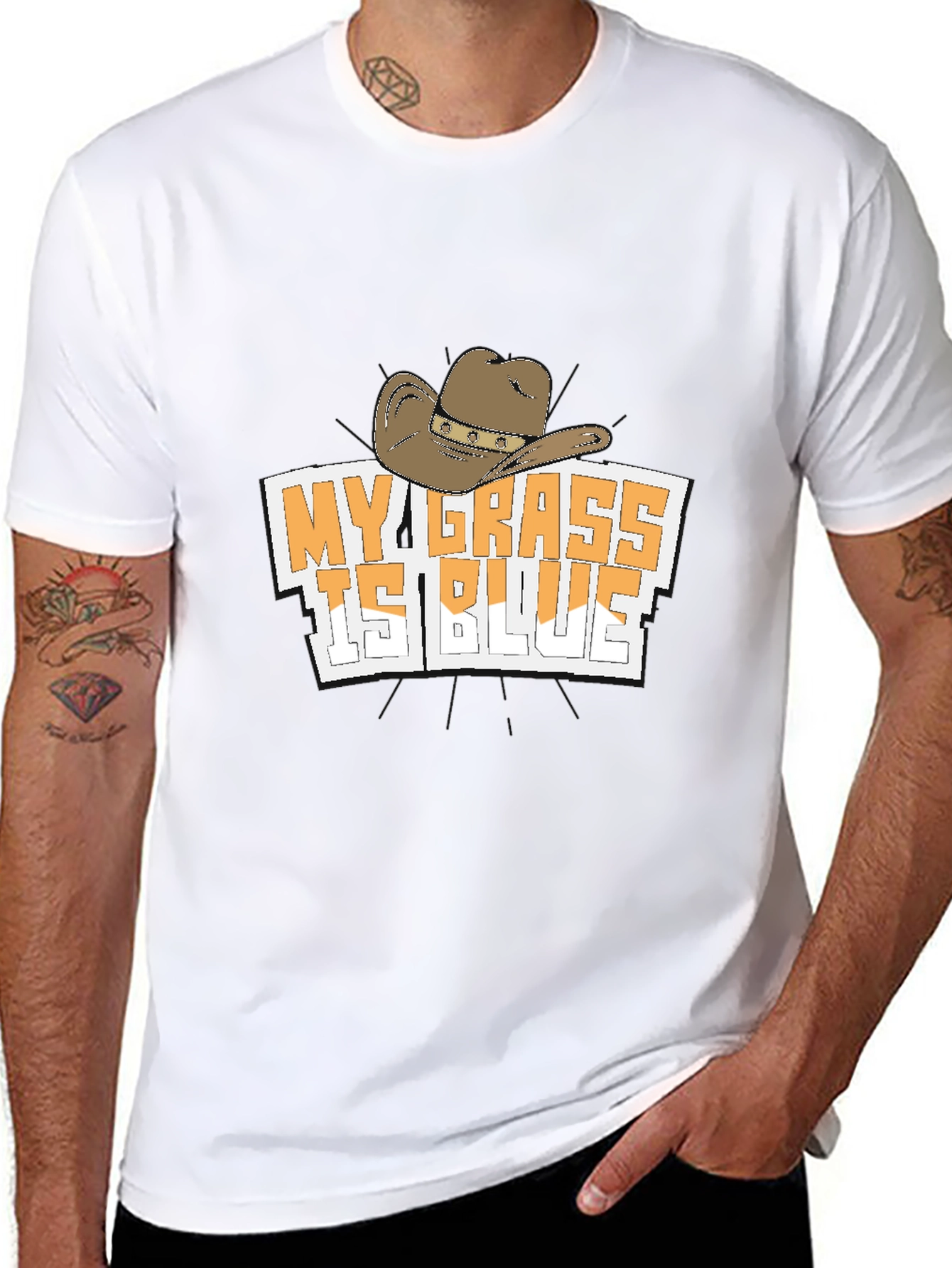 My Grass Is Blue Graphic T-Shirt