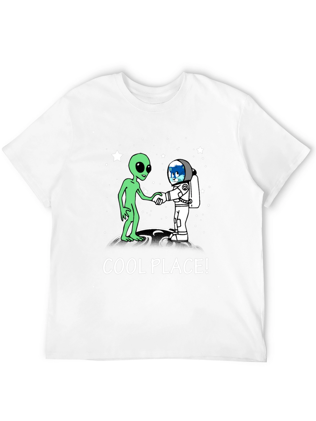 Cool Place Alien Astronaut T-Shirt