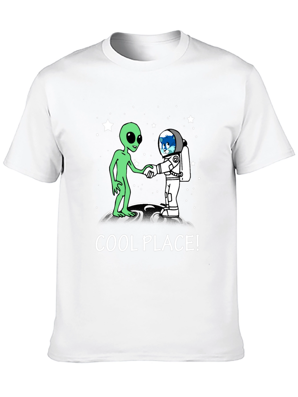 Cool Place Alien Astronaut T-Shirt