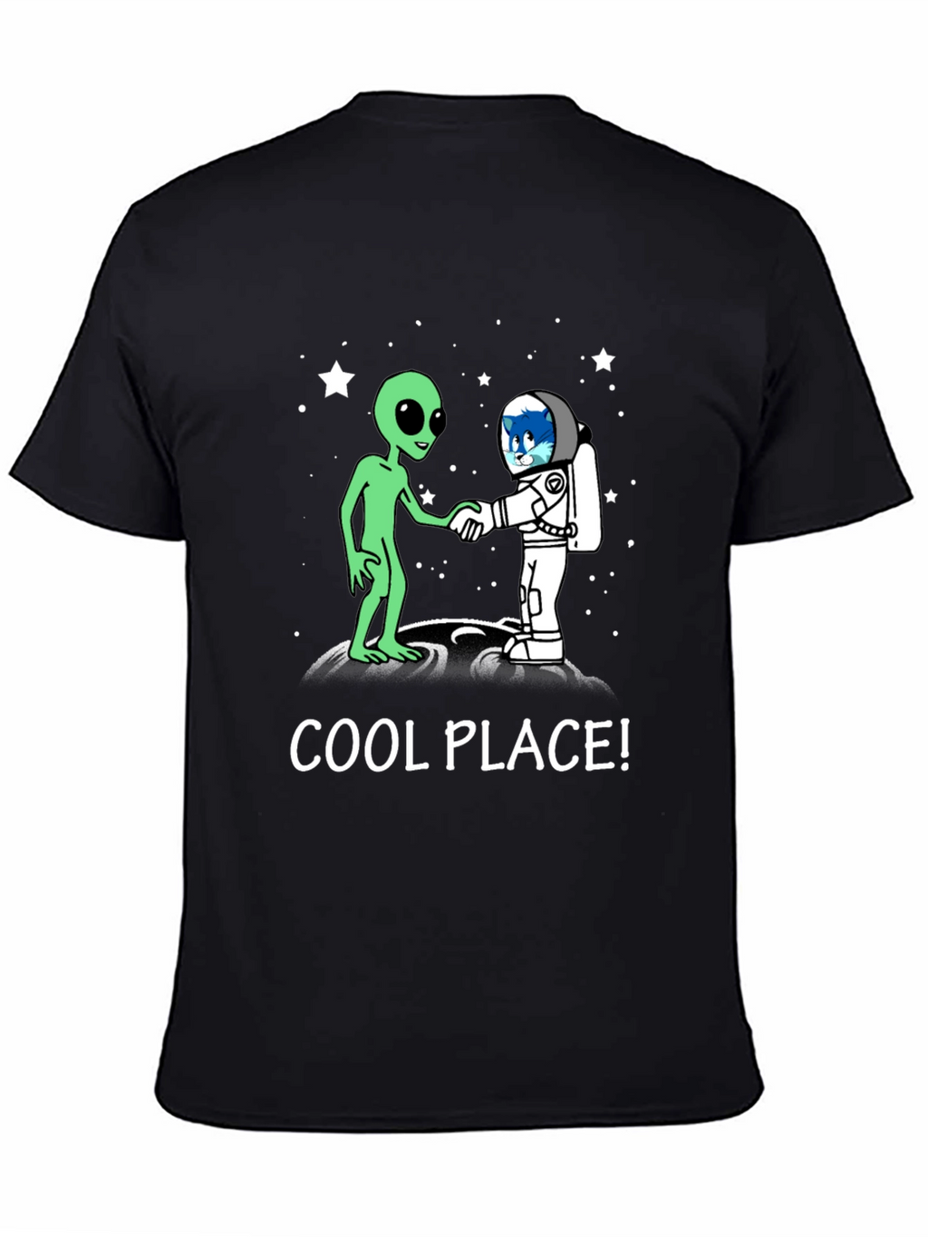 Cool Place Alien Astronaut T-Shirt
