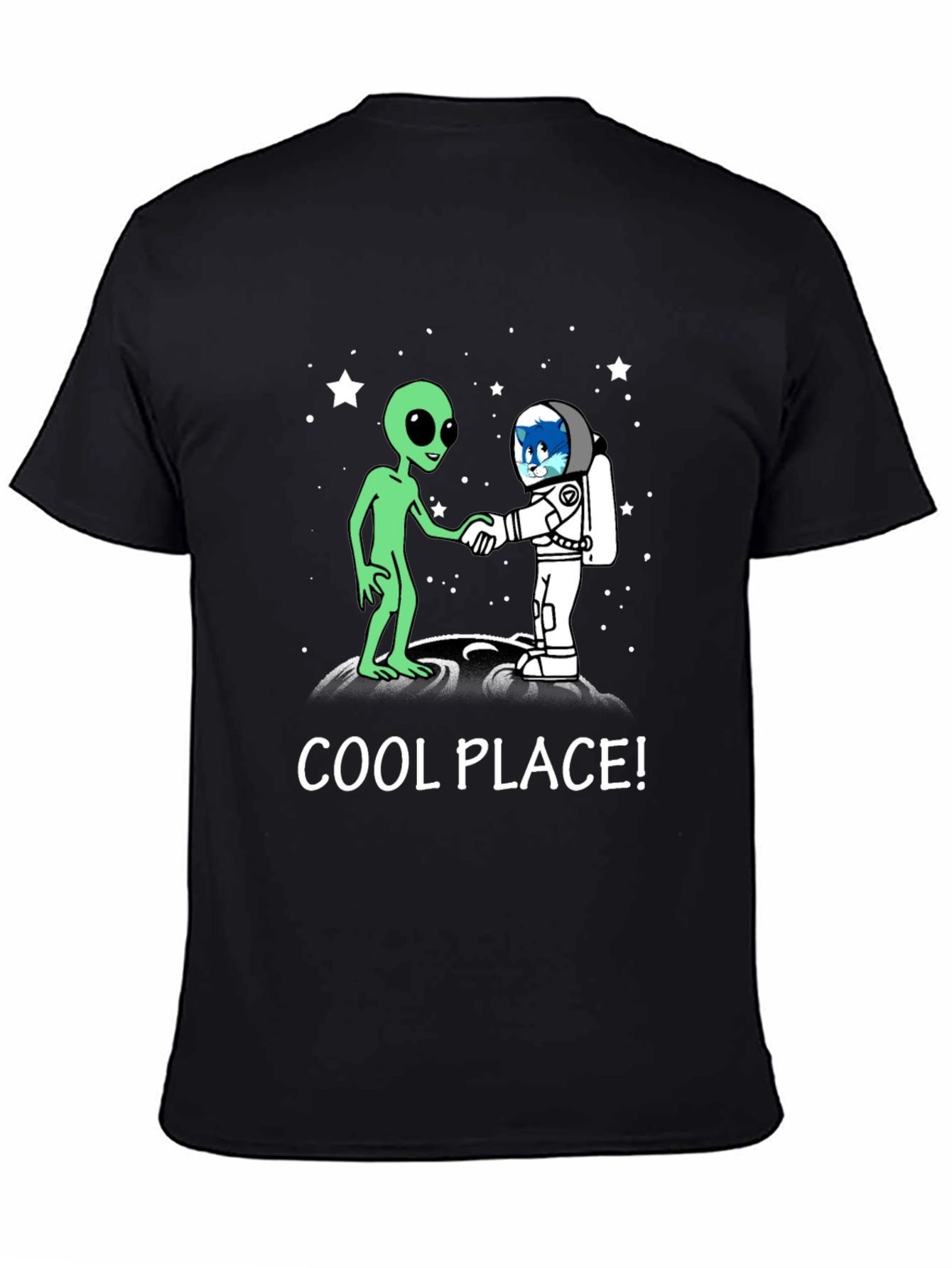 Cool Place Alien Astronaut T-Shirt