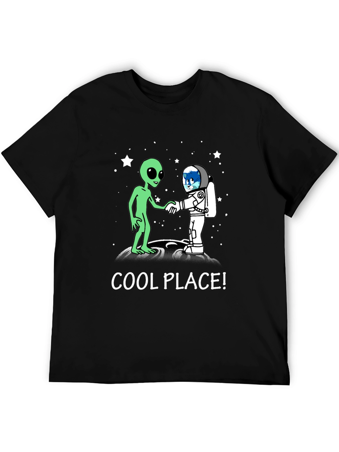 Cool Place Alien Astronaut T-Shirt