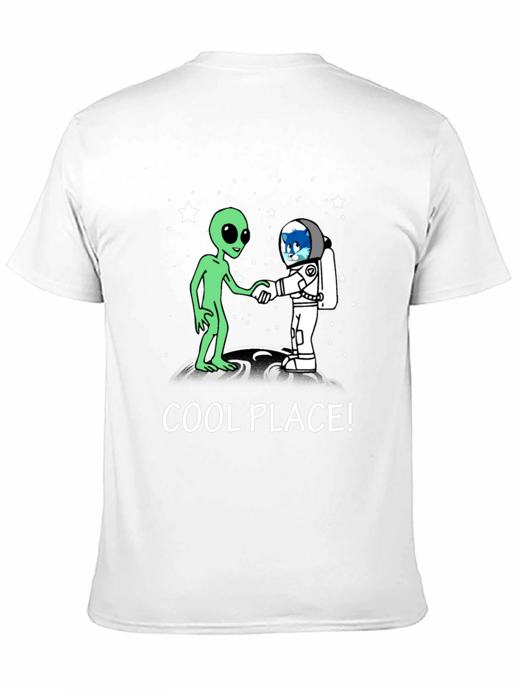 Cool Place Alien Astronaut T-Shirt