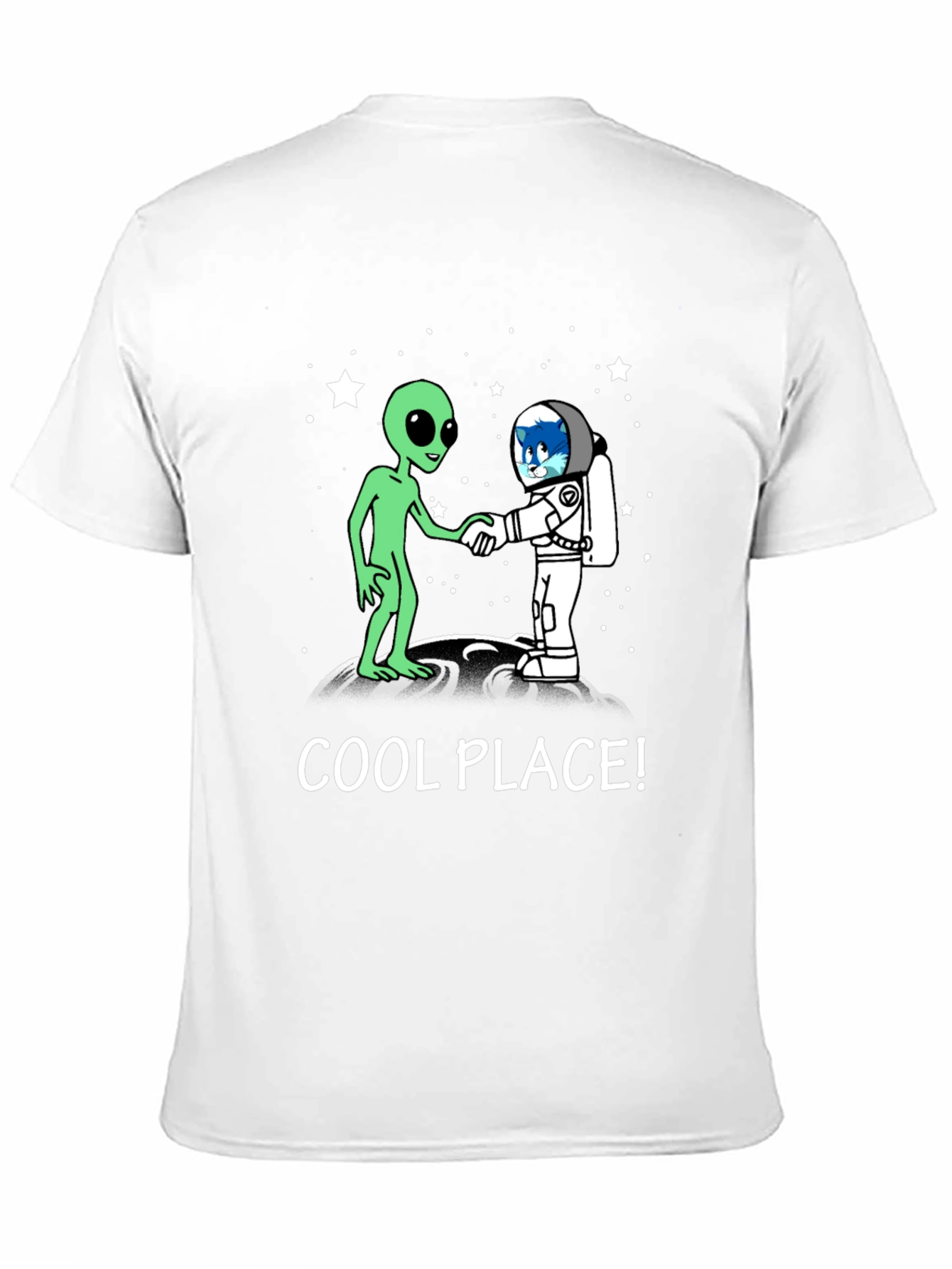 Cool Place Alien Astronaut T-Shirt