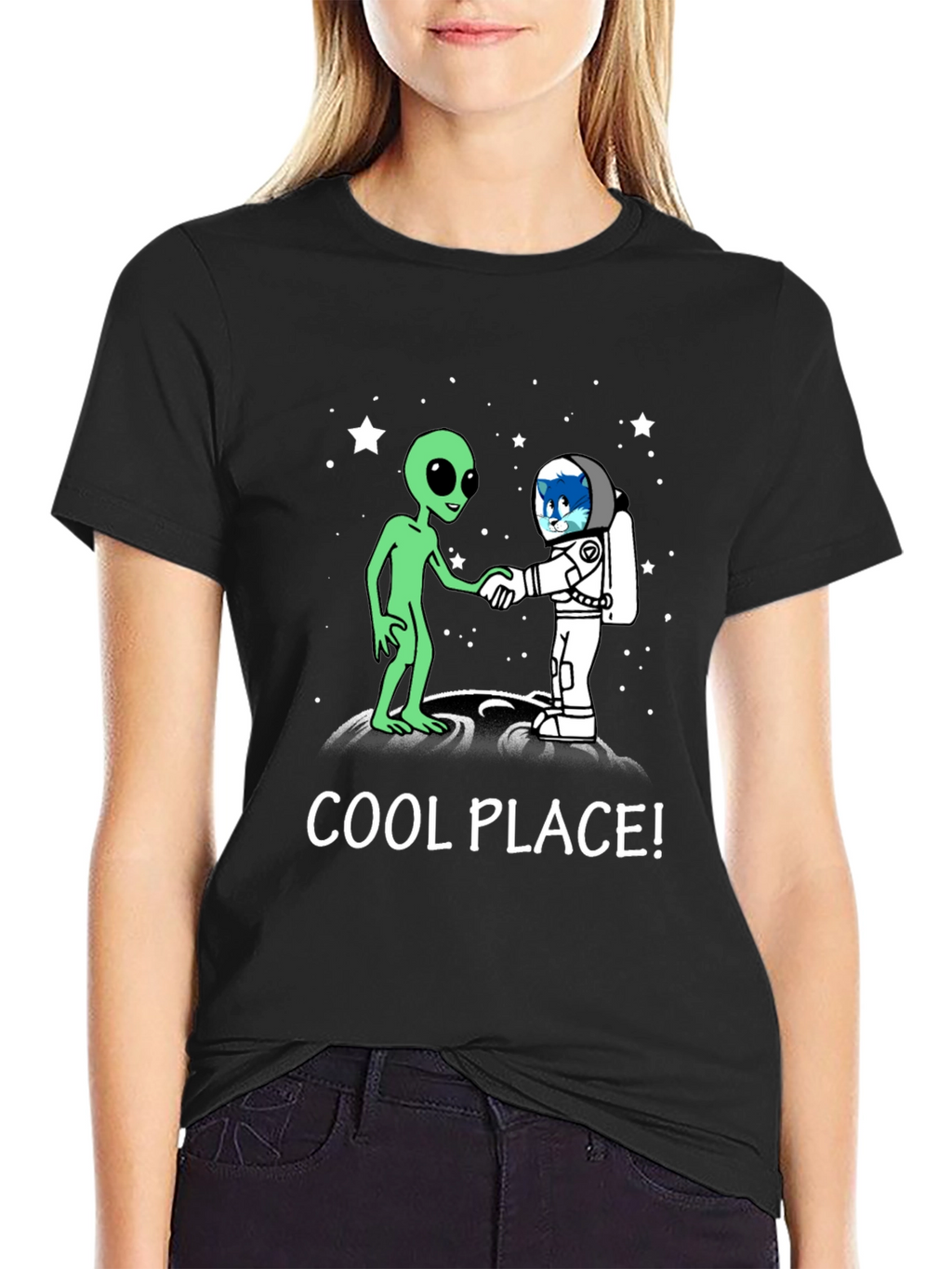 Cool Place Alien Astronaut T-Shirt