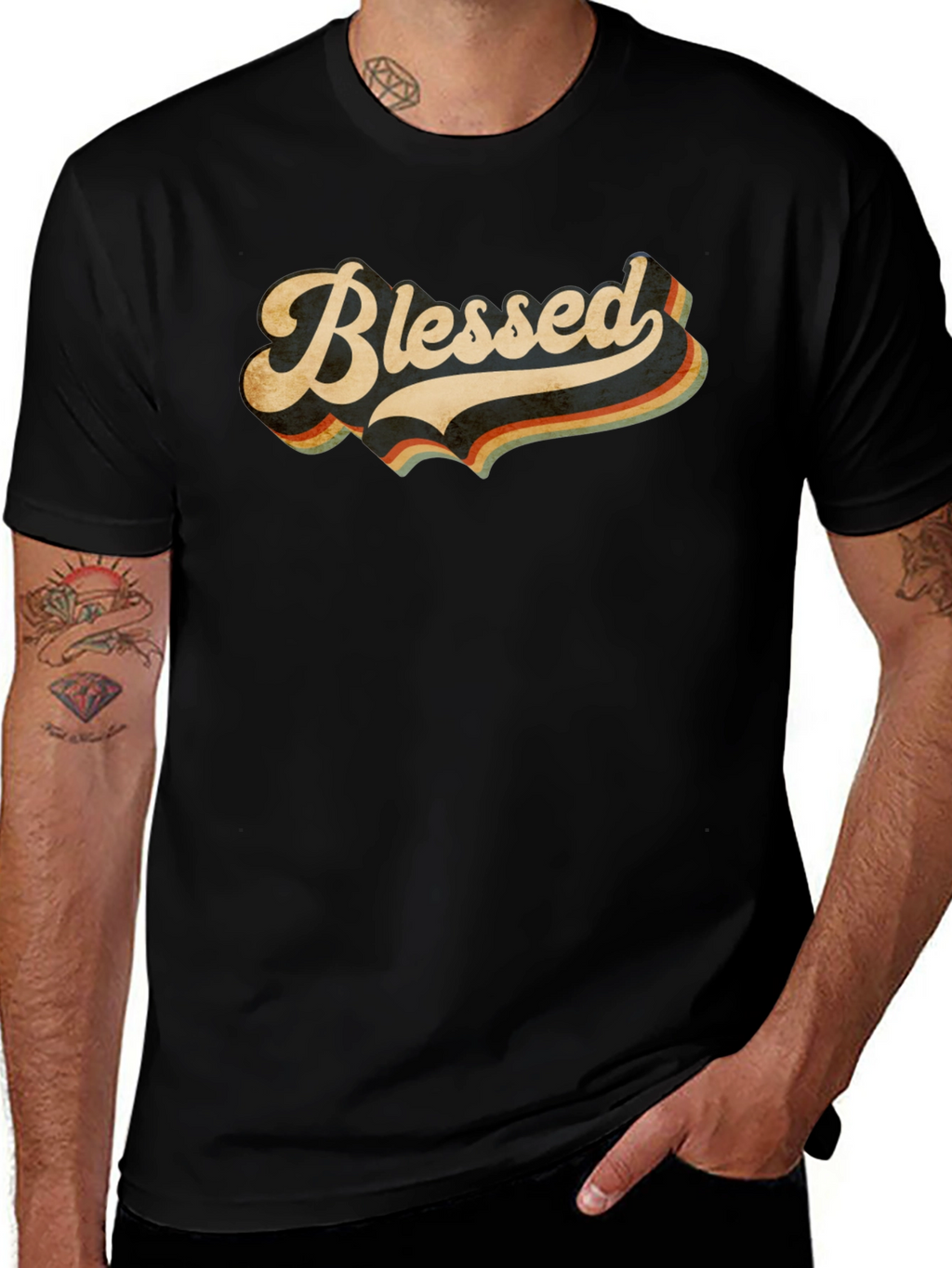 Blessed Retro Graphic Tee - Unisex