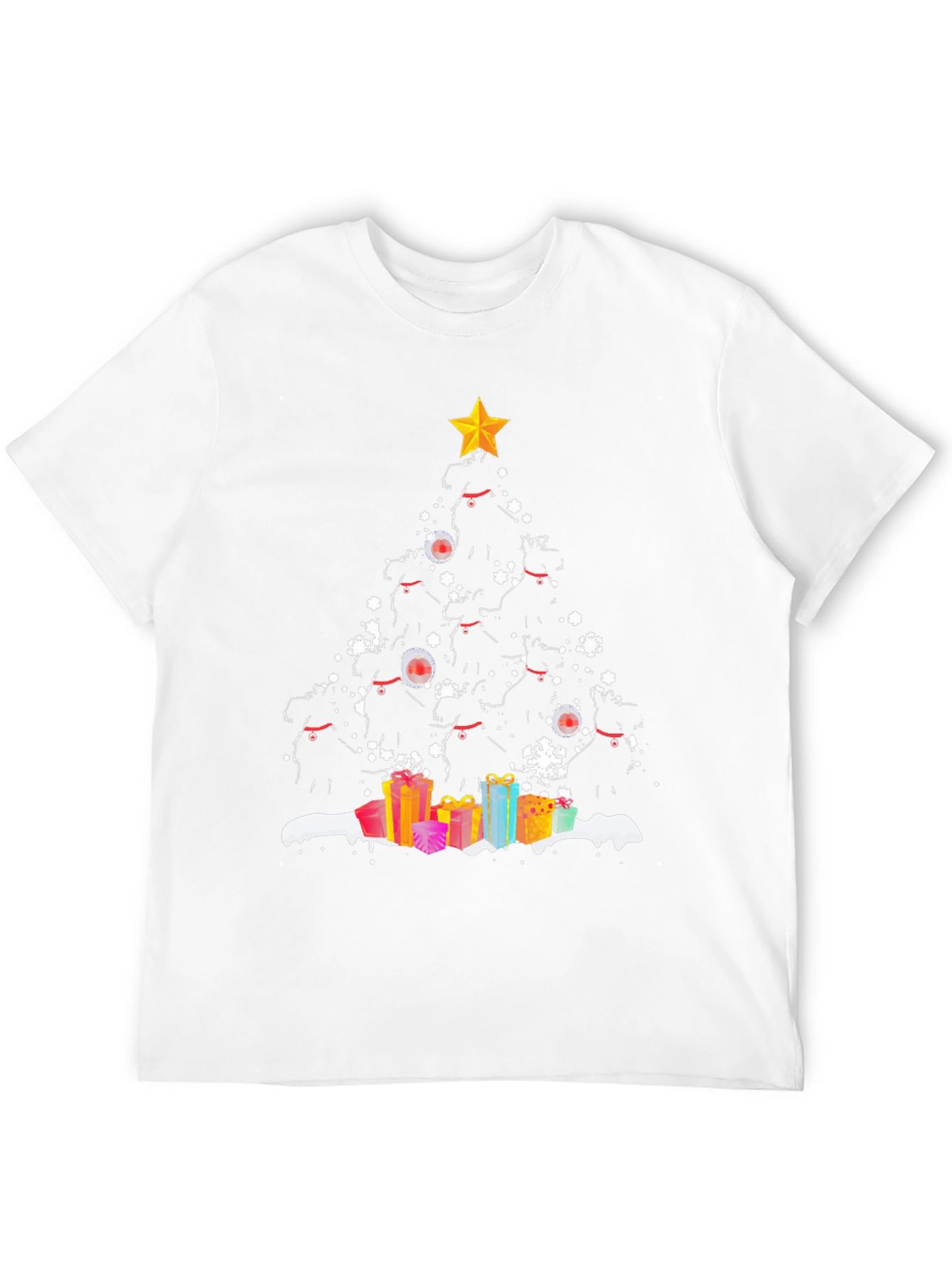 Dog Christmas Tree Graphic Tee