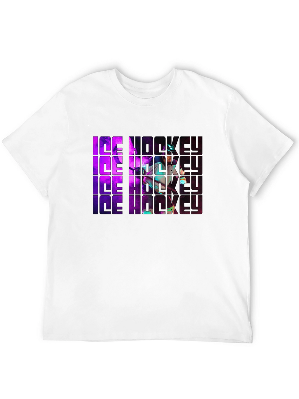 Ice Hockey Graphic Tee - Sportswear Shirt