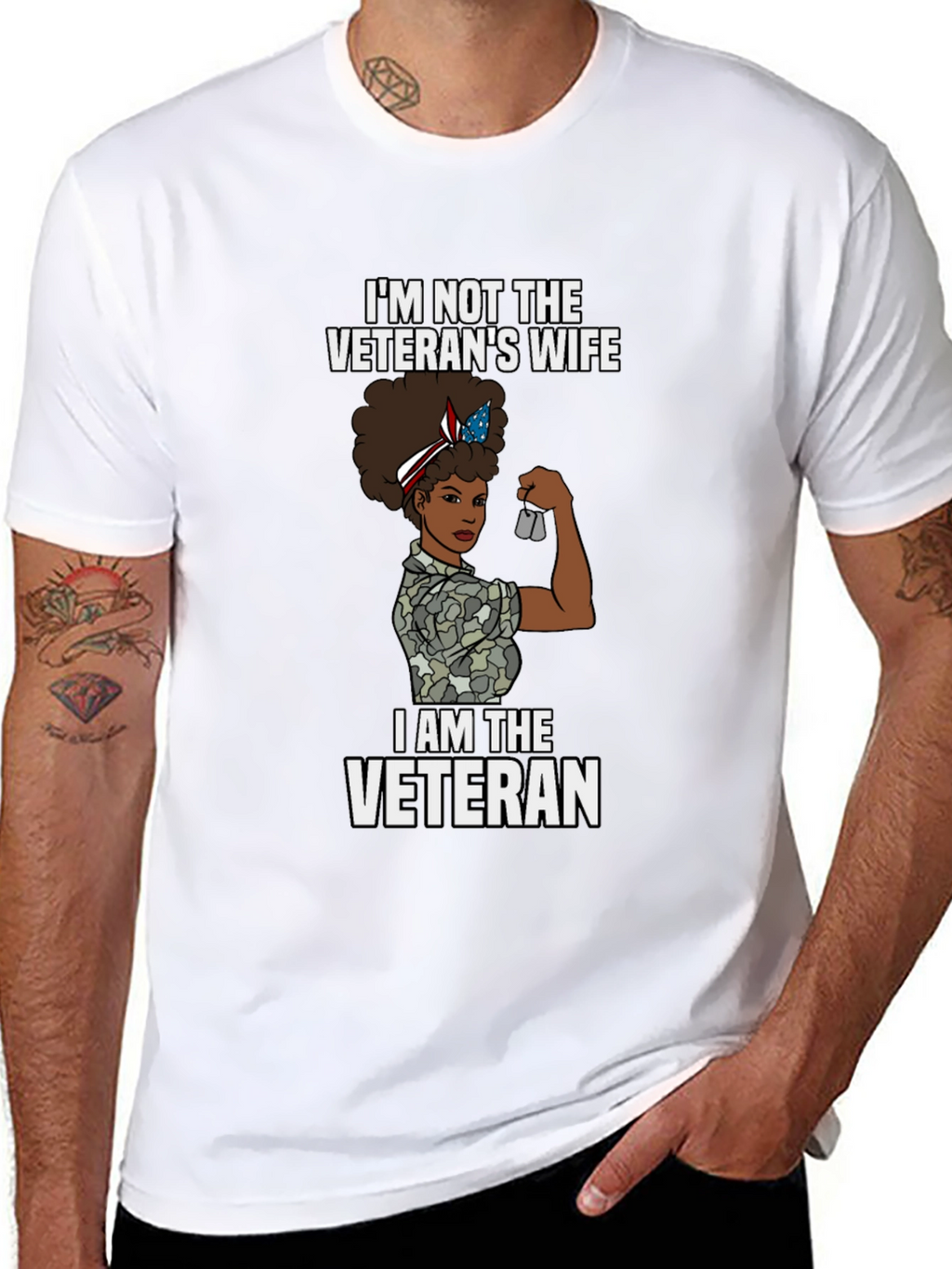 I Am The Veteran Graphic T-Shirt
