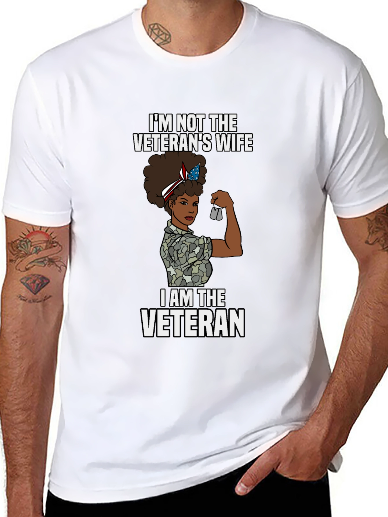 I Am The Veteran Graphic T-Shirt