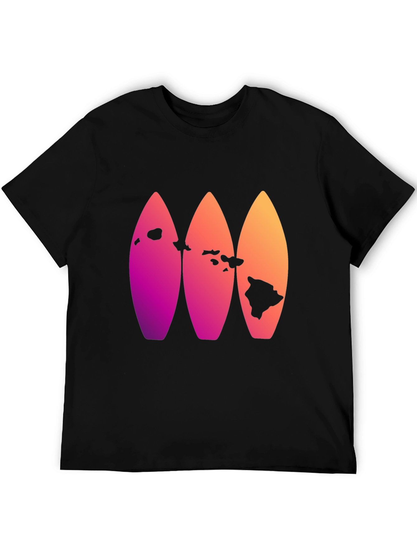 Hawaii Surfboard T-Shirt - Island Vibes