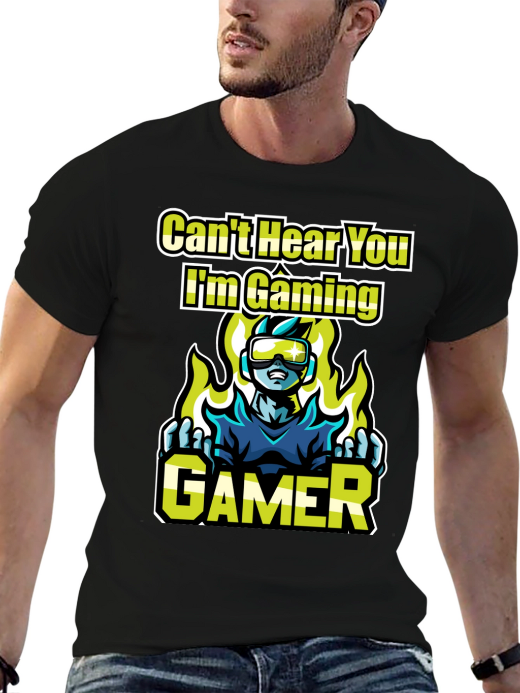 Cant Hear You Im Gaming! Graphic Tee