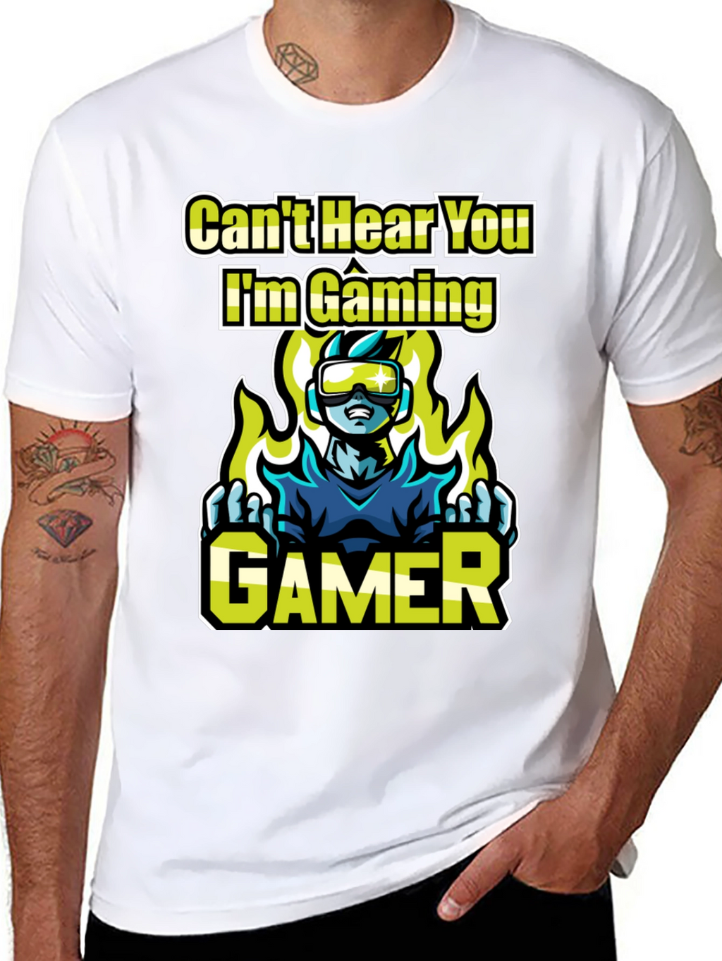 Cant Hear You Im Gaming! Graphic Tee