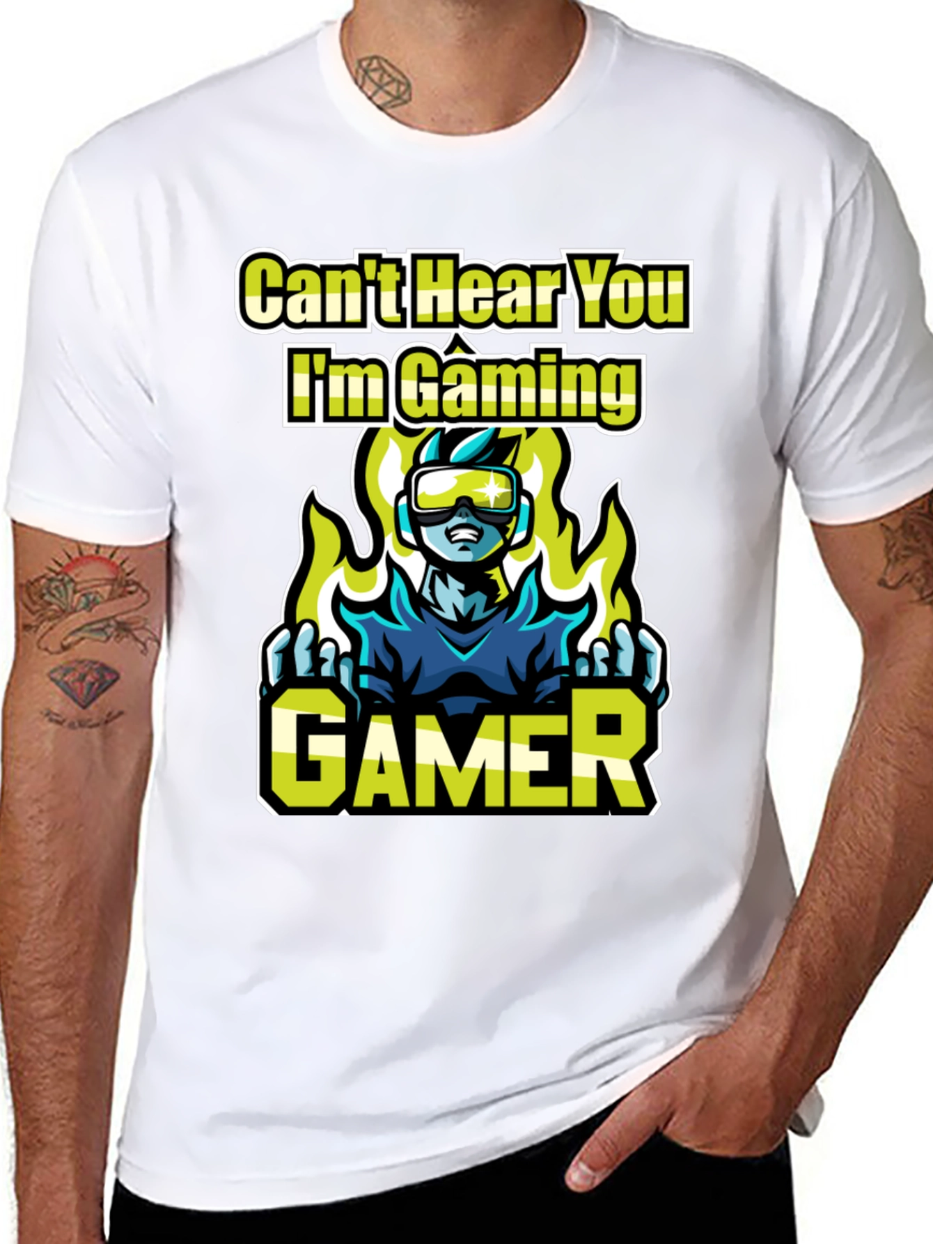 Cant Hear You Im Gaming! Graphic Tee