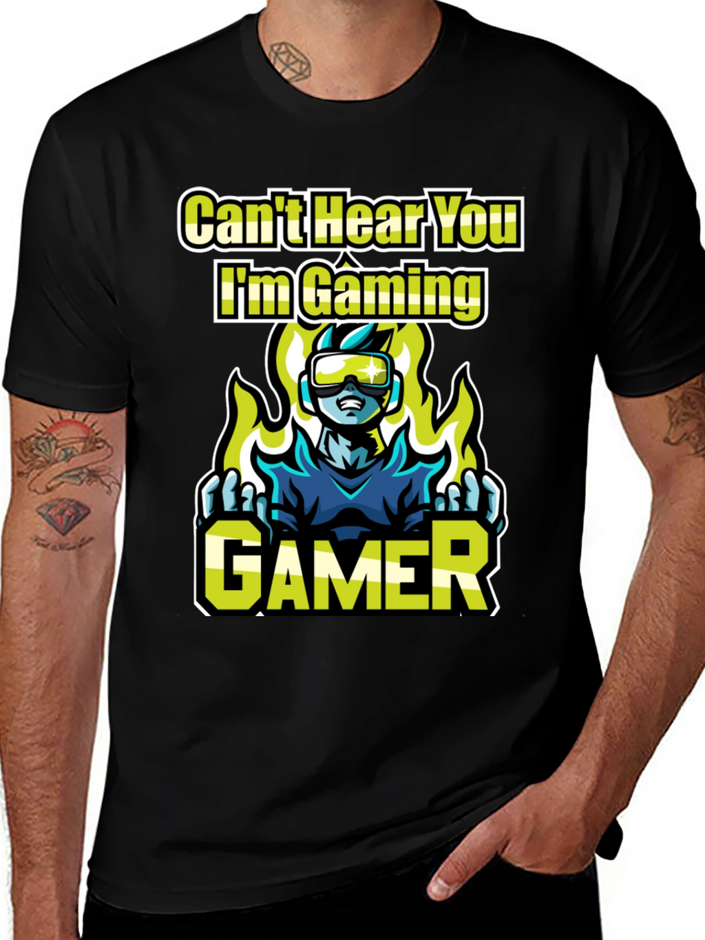 Cant Hear You Im Gaming! Graphic Tee