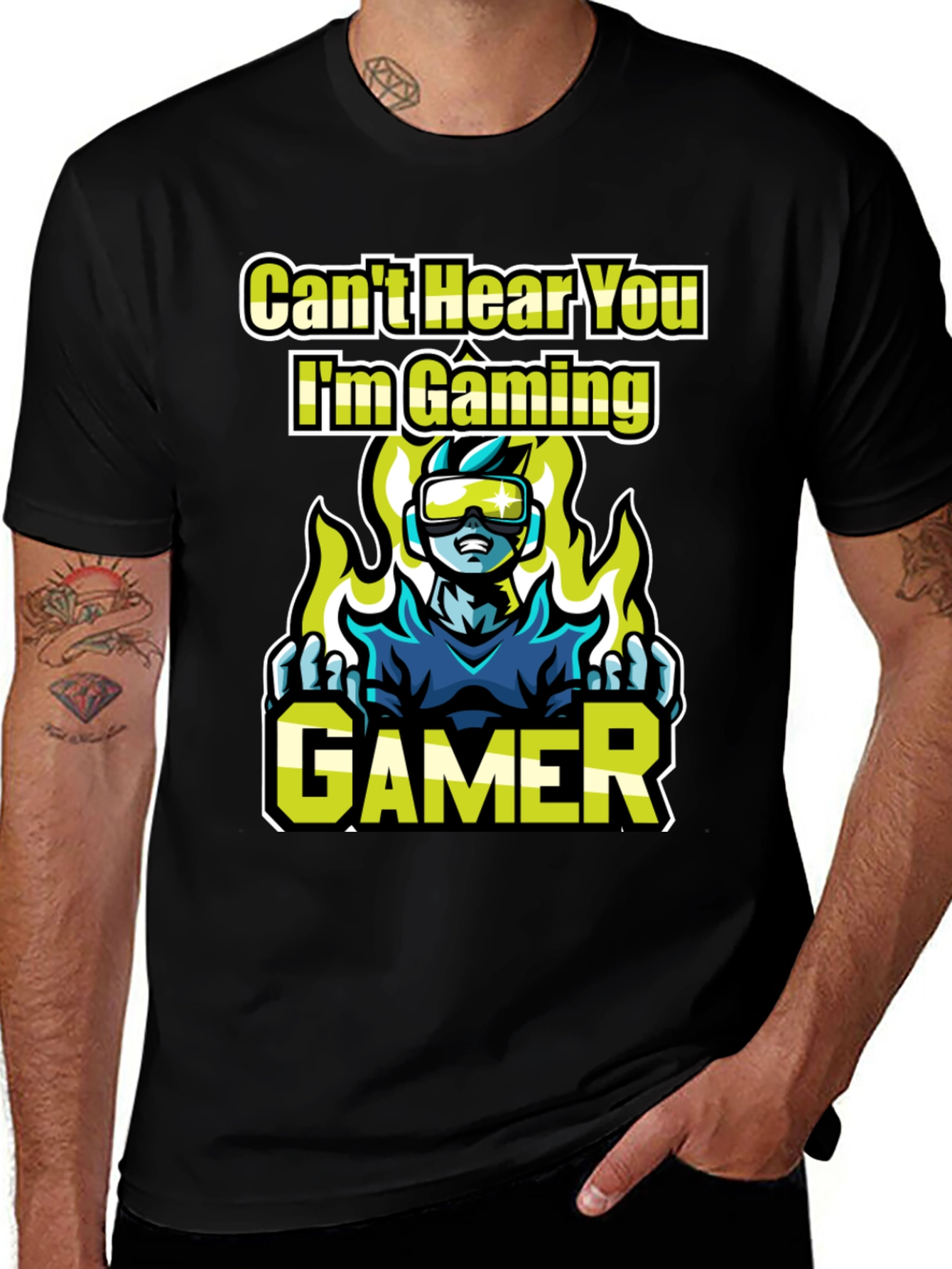 Cant Hear You Im Gaming! Graphic Tee