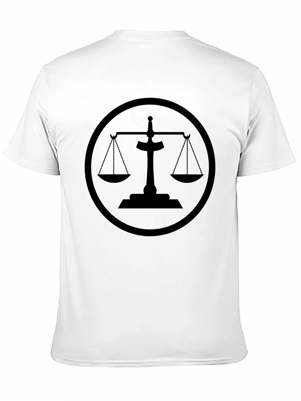 Scales of Justice T-Shirt - Classic Symbol Tee