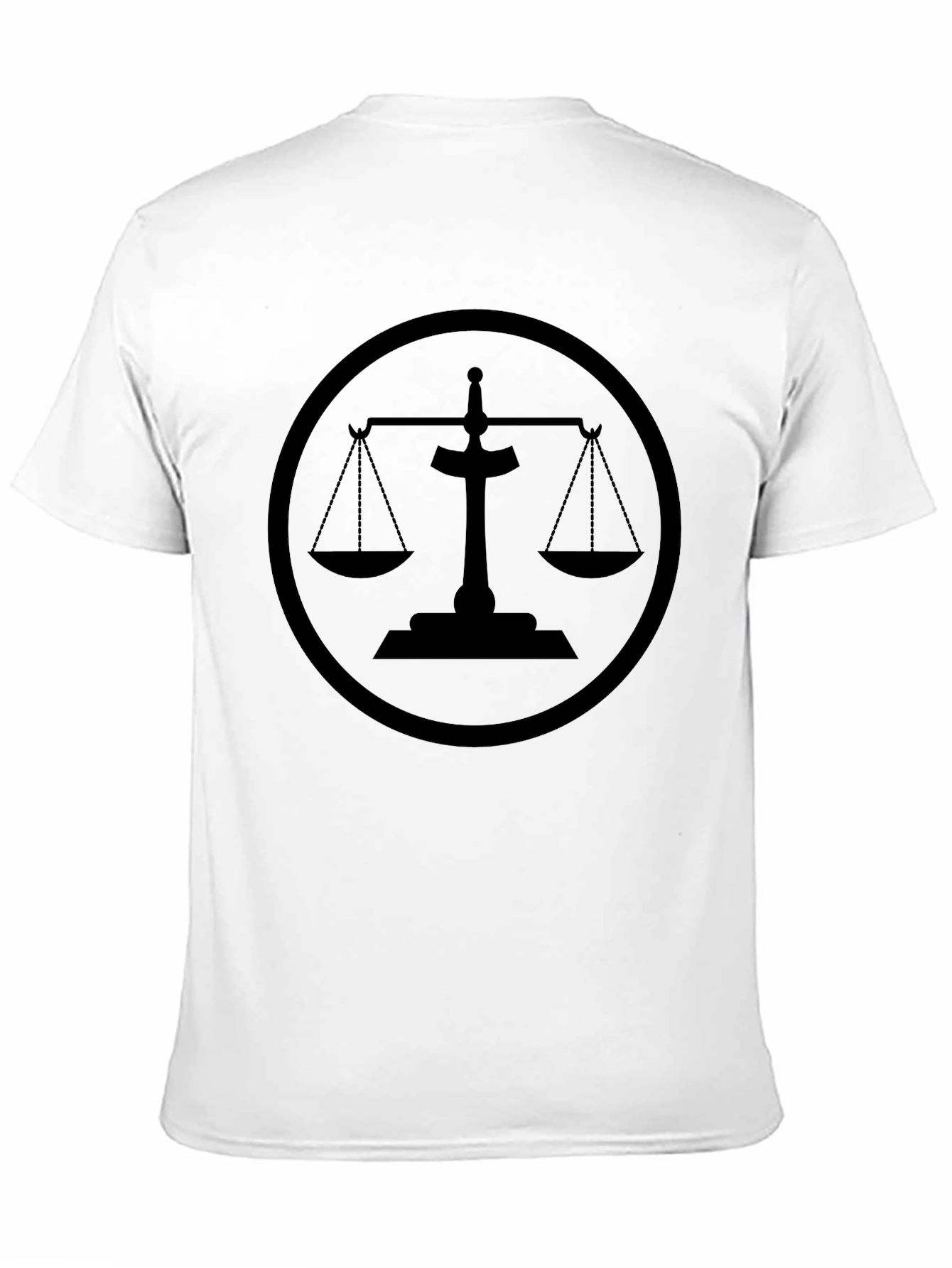Scales of Justice T-Shirt - Classic Symbol Tee